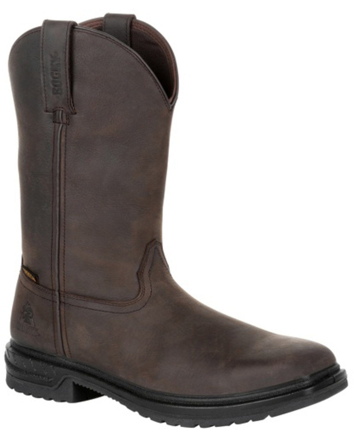 Rocky Men S Worksmart Waterproof Western Work Boots Composite