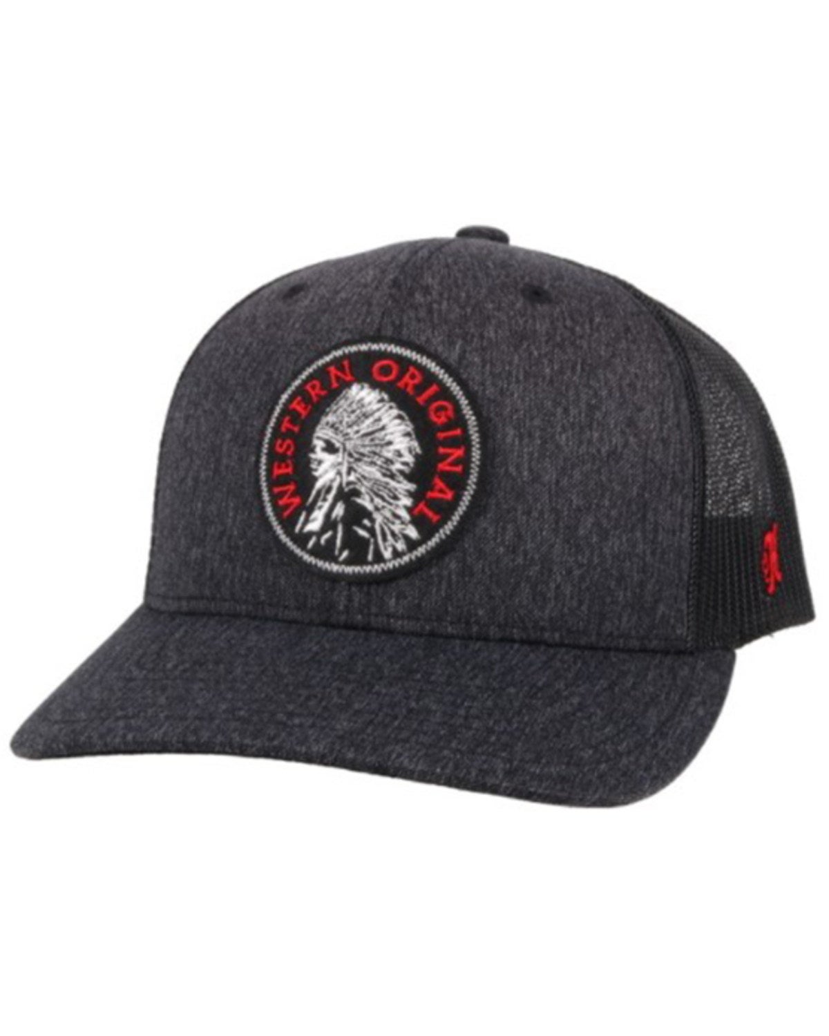 HOOey Men's Black Quanah Logo Patch 