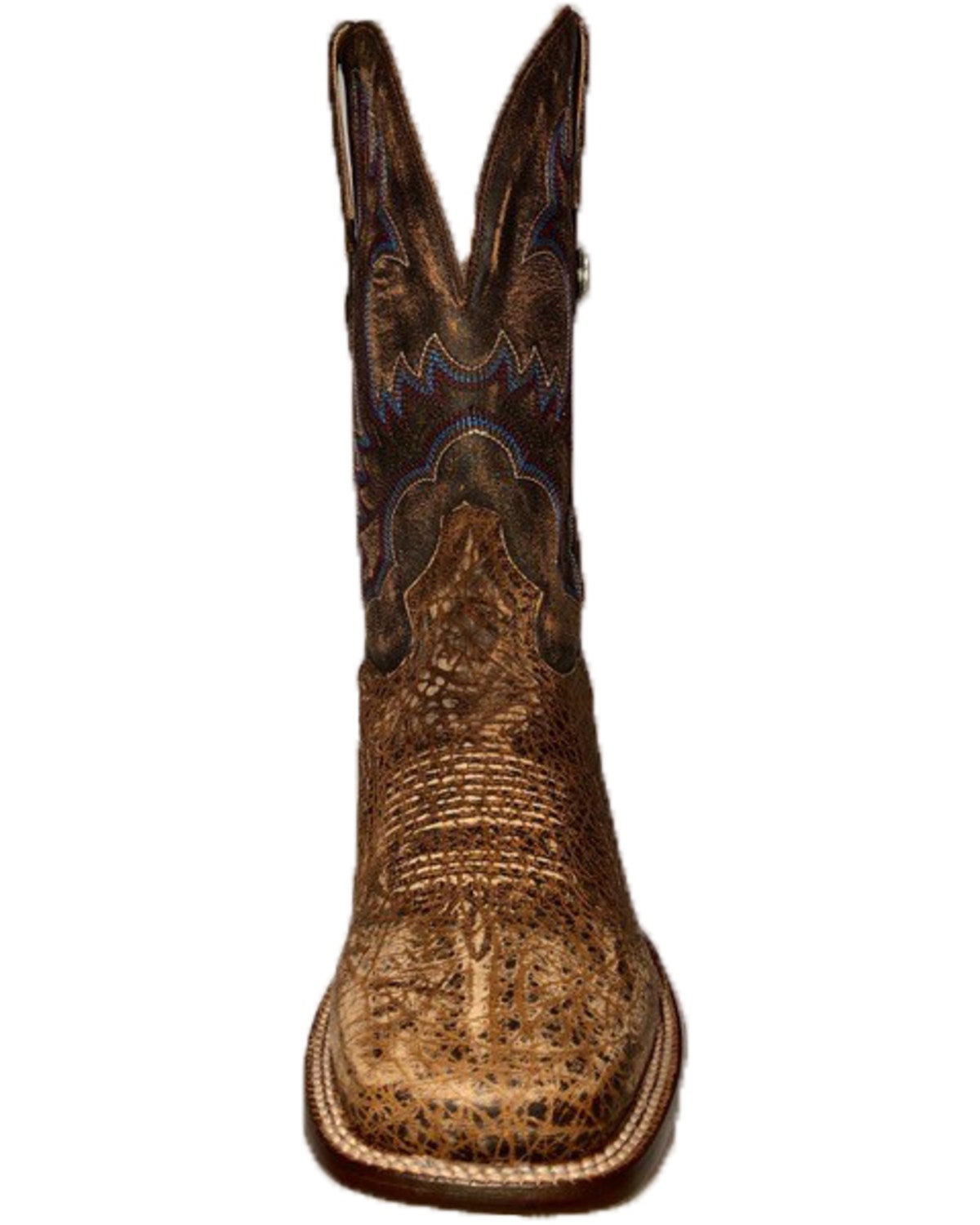 El Dorado Men's Brandy Bison Western Boots Wide Square Toe Boot Barn