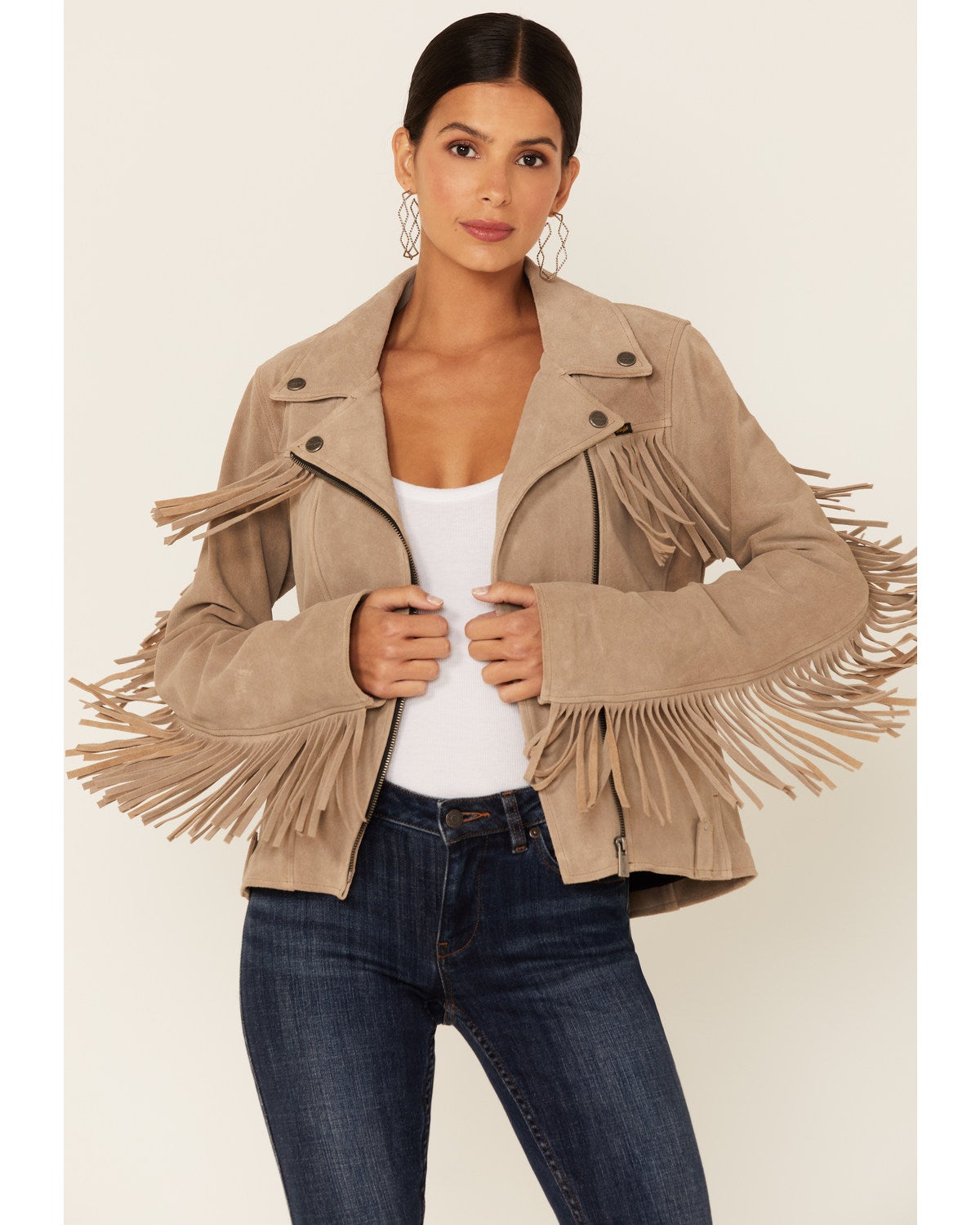 wrangler leather jacket