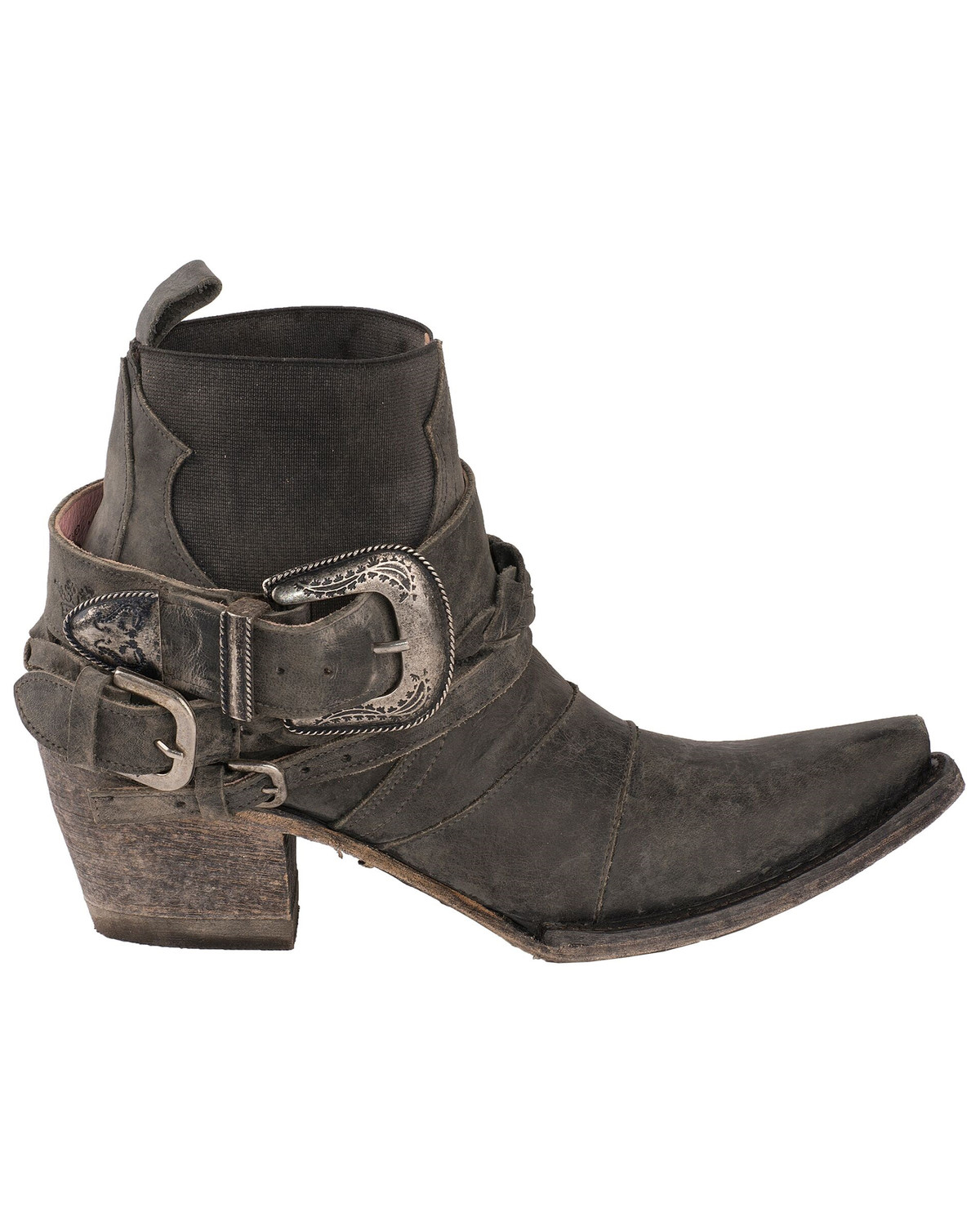 Junk Gypsy by Lane Women's HWY 237 Distressed Booties - Snip Toe | Boot ...