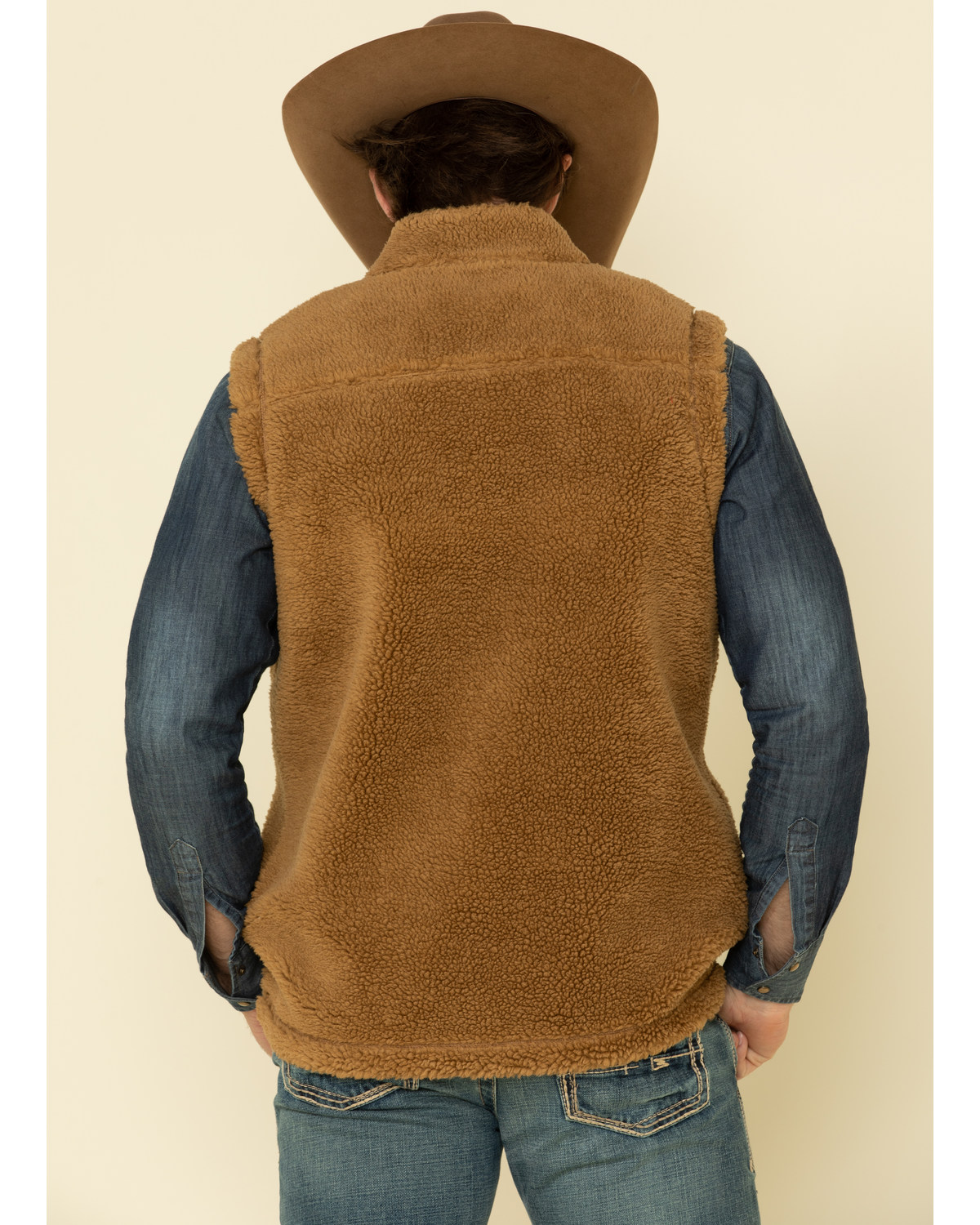 Moonshine Spirit Men's Mammoth ZipFront Sherpa Vest Boot Barn