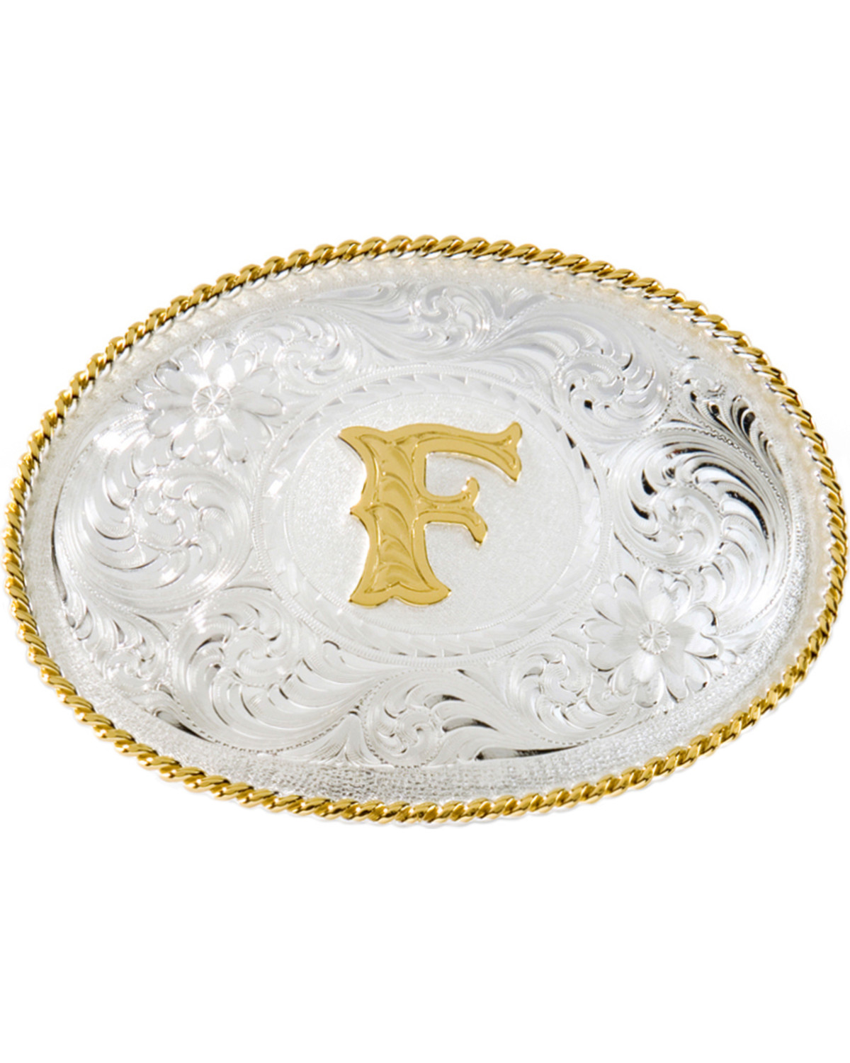 Montana Silversmiths Initial "F" Buckle