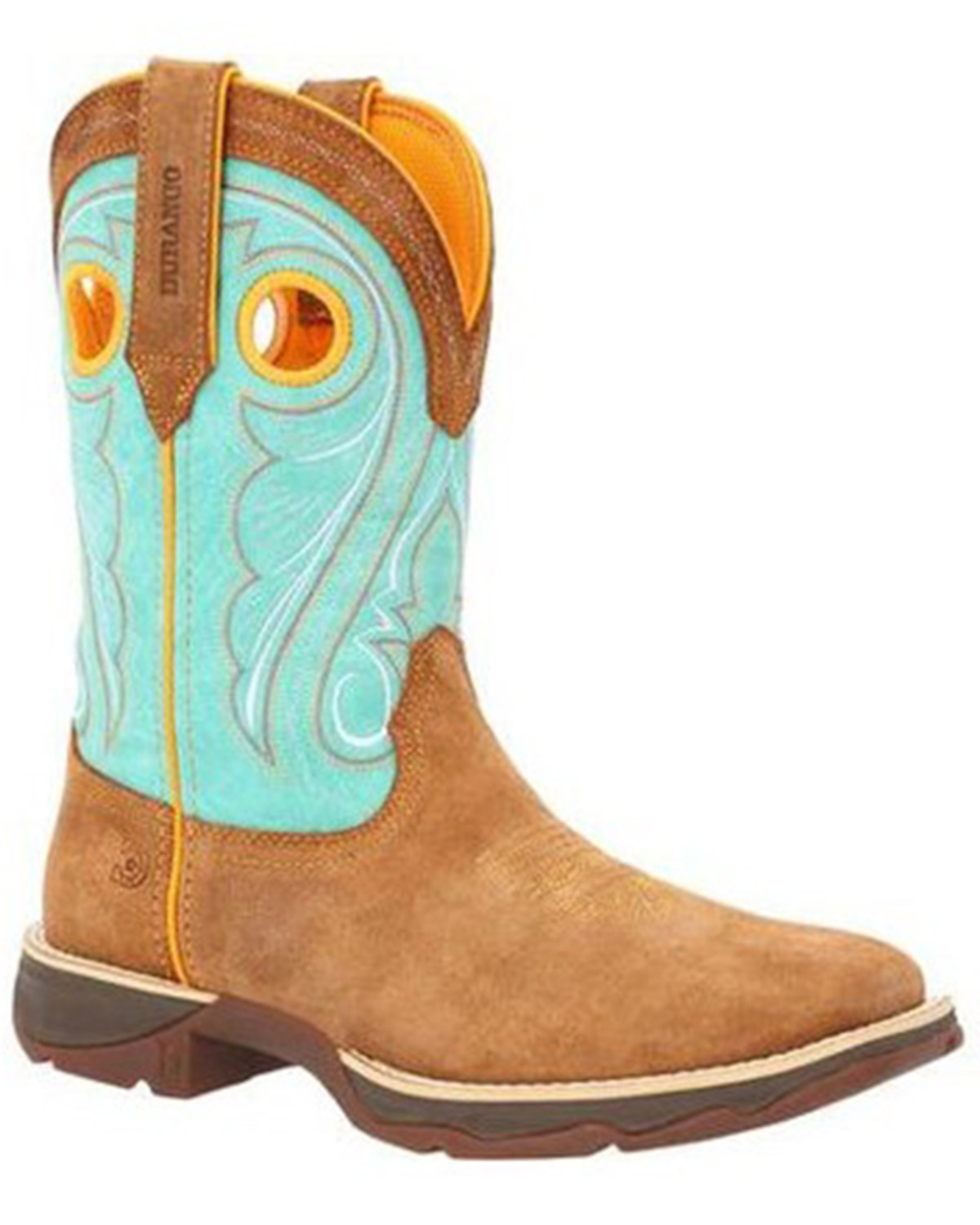 Durango Women's Blue Lady Rebel Boots - Square Toe