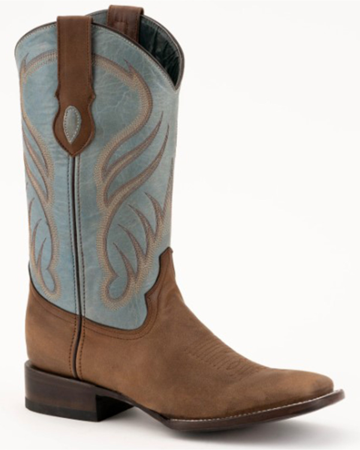 Full grain leather cowboy boots hot sale