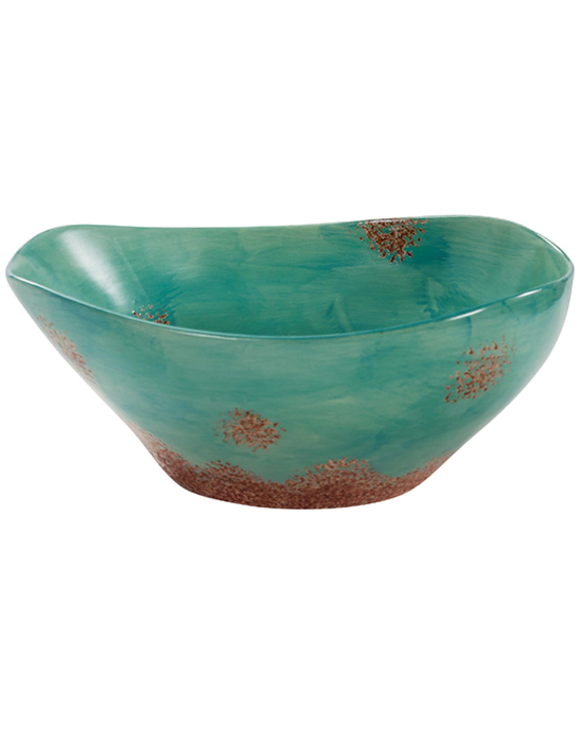 HiEnd Accents Patina Ceramic Serving Bowl