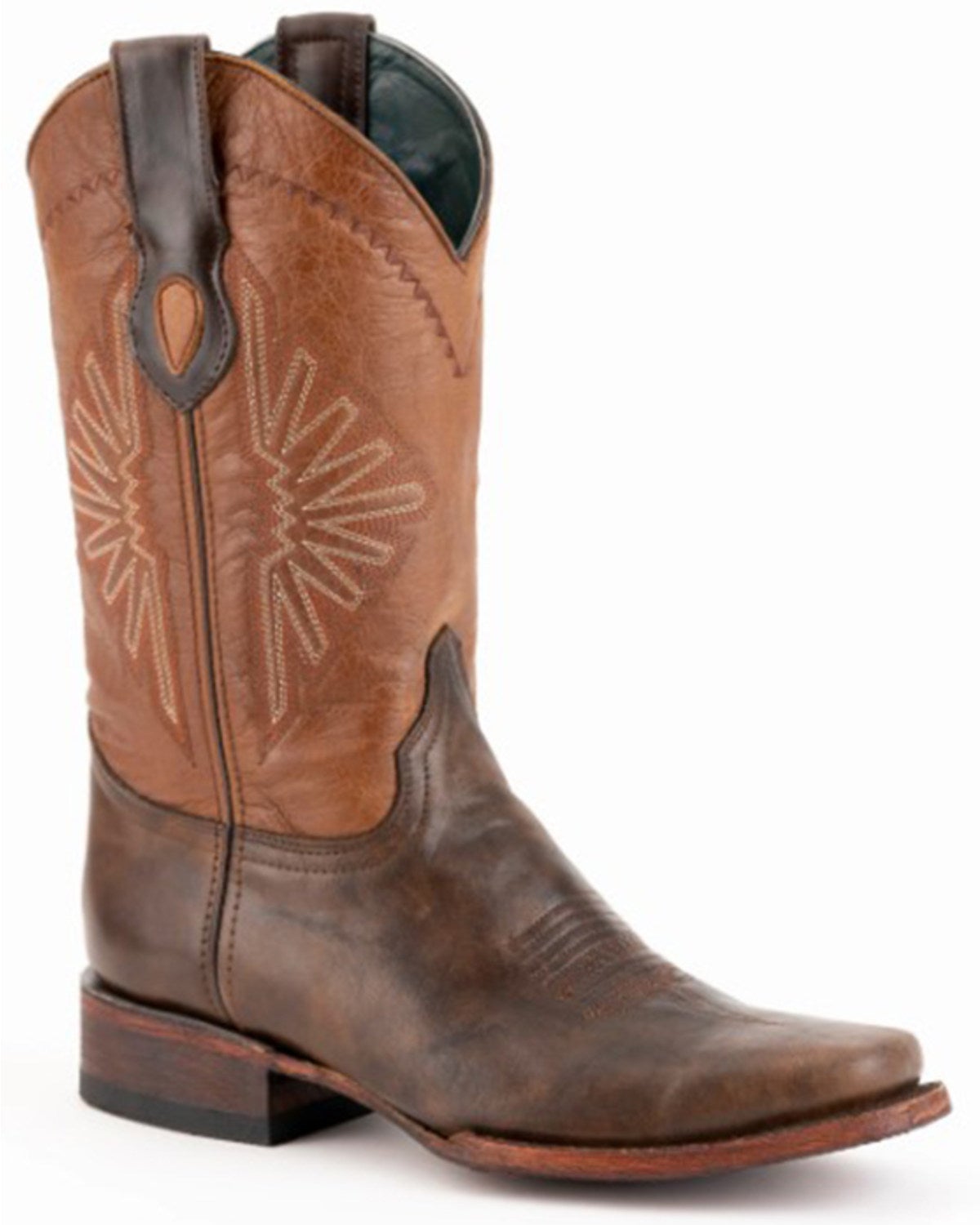 Ferrini Men's Santa Fe FullGrain Western Boots Narrow Square Toe