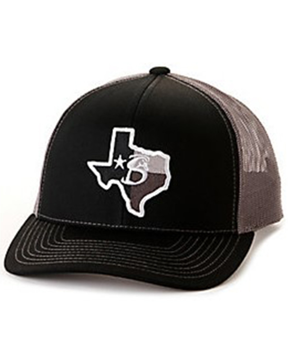 Stackin Bills Men's Texas Patch Mesh Back Baseball Cap