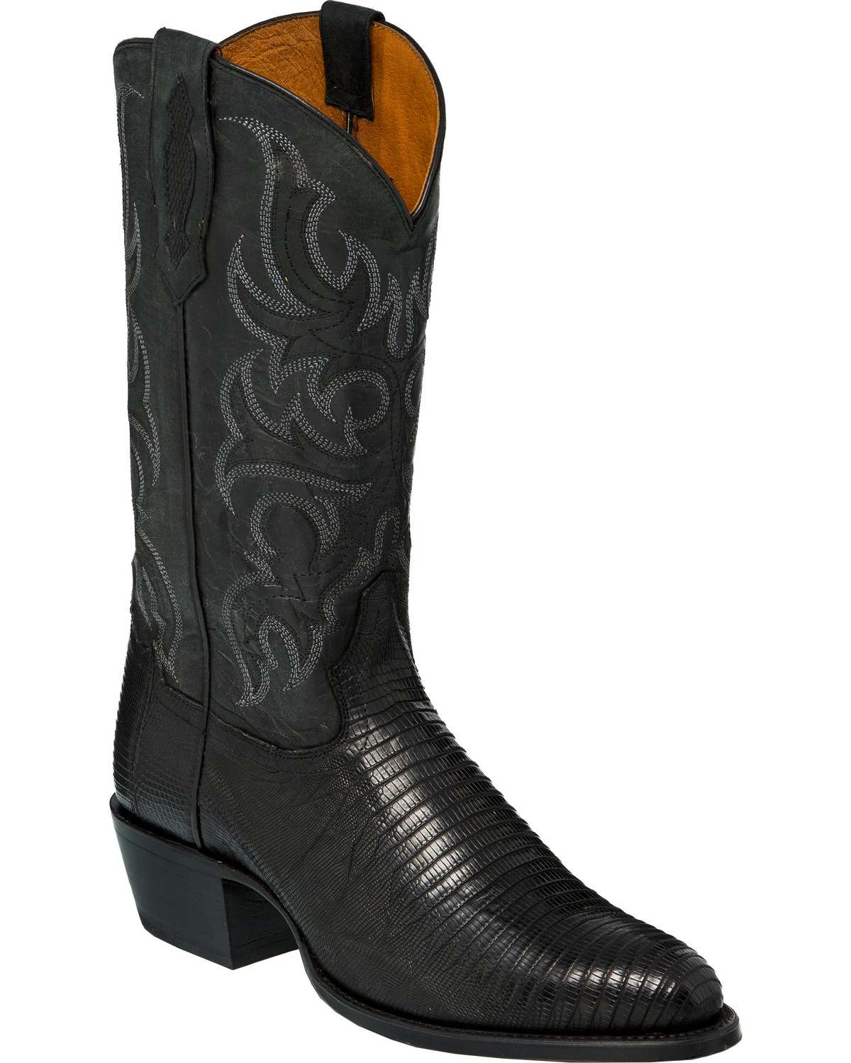 Tony Lama Men's Nacogdoches Black Teju 