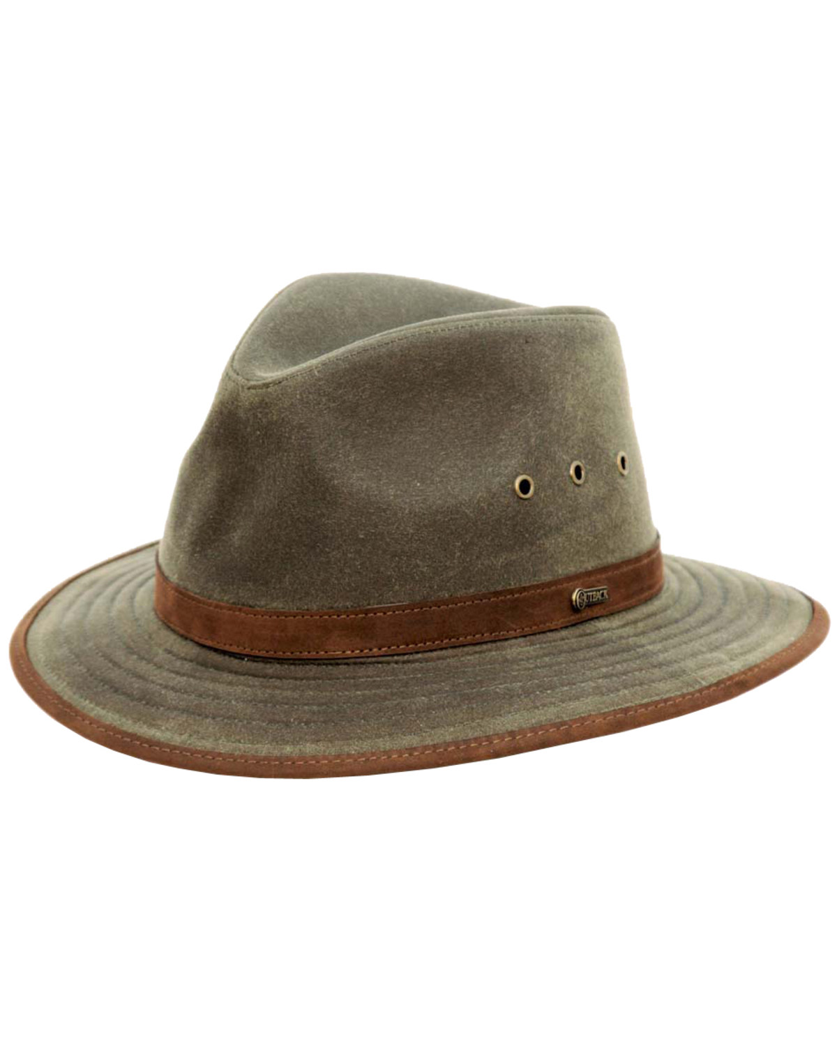 Outback Trading Co. Madison River UPF 50 Sun Protection Oilskin Hat