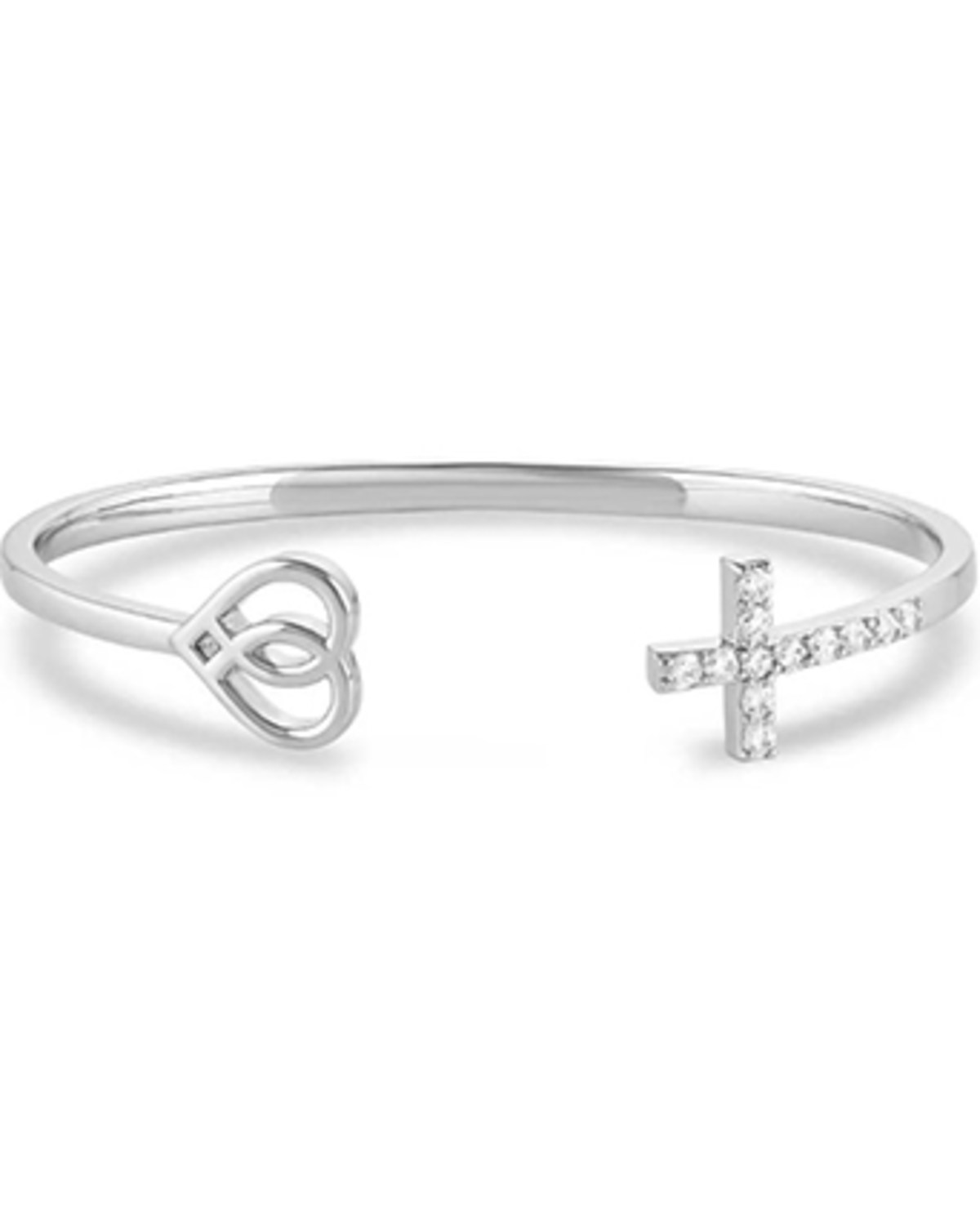 Montana Silversmiths Women's Love and Faith Cuff Bracelet