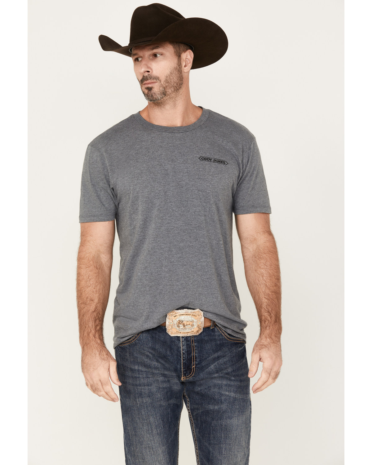 Cody James Men's Hard Headed Graphic Short Sleeve T-Shirt
