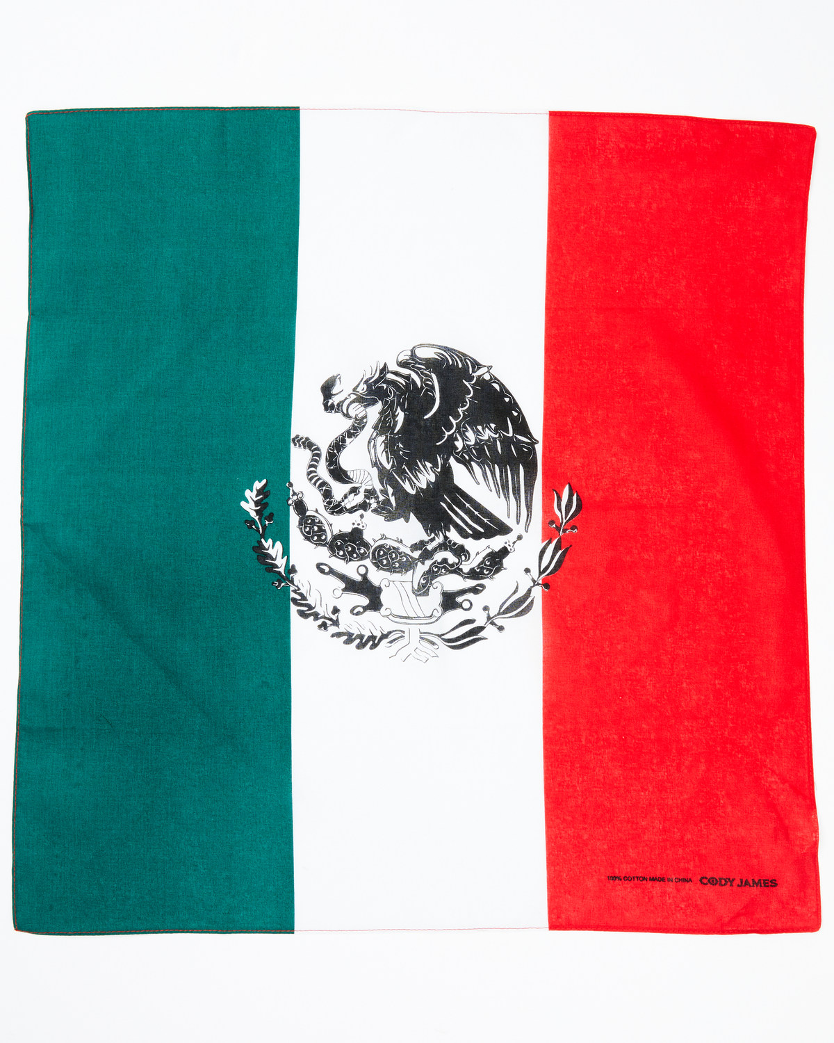 Cody James Men's Mexican Flag Bandana