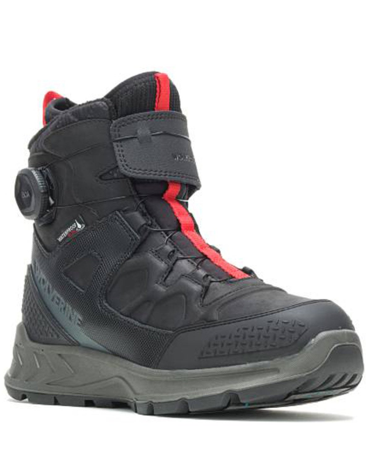 wolverine boa lace up boot