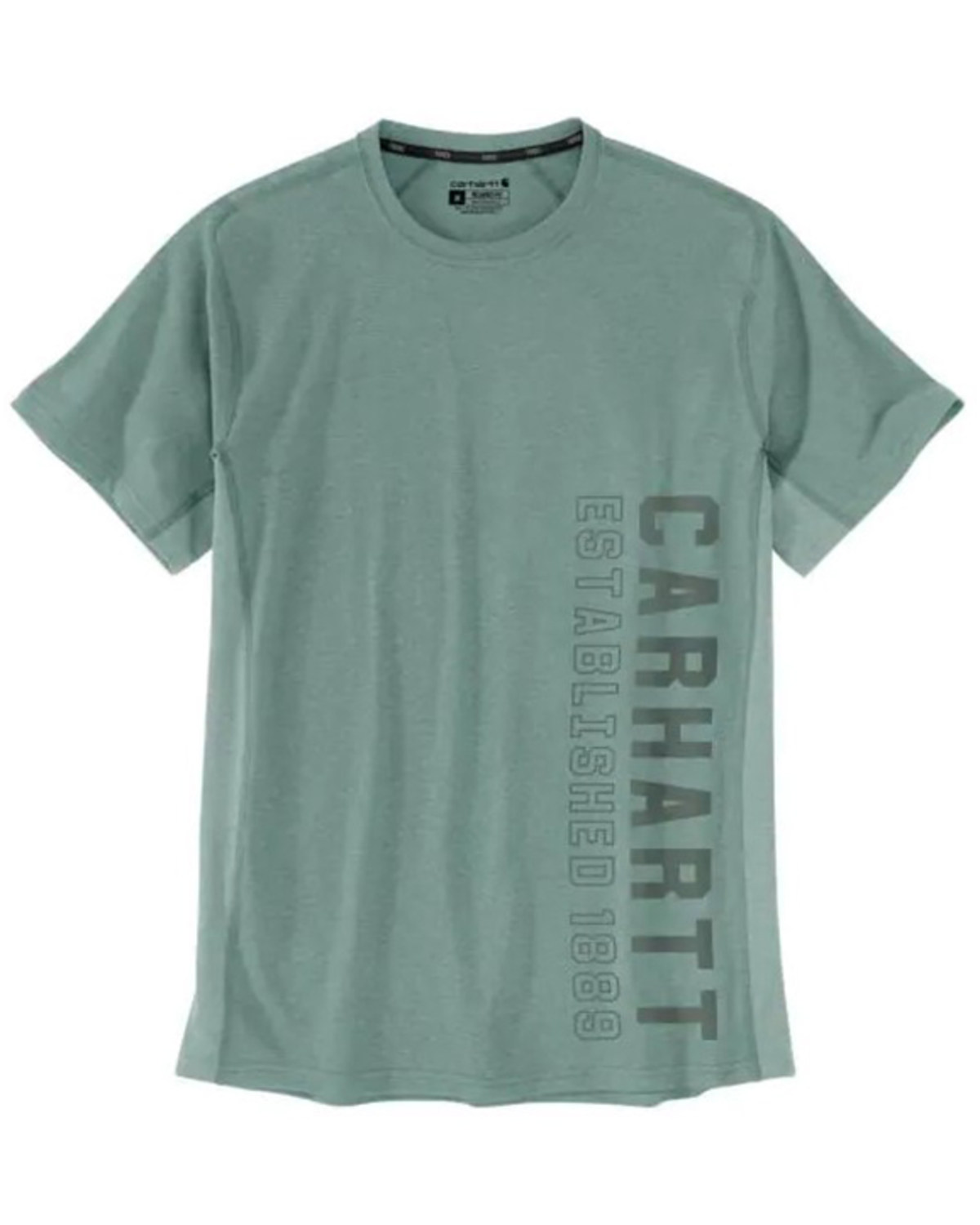 Carhartt Men's Force Midweight Logo Graphic Short Sleeve Work T-Shirt