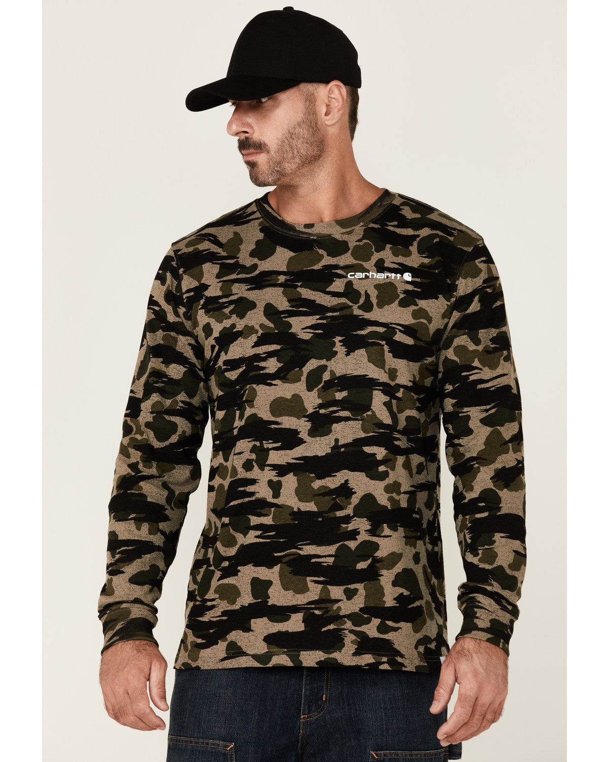 Carhartt Men's Black Blind Duck Camo 