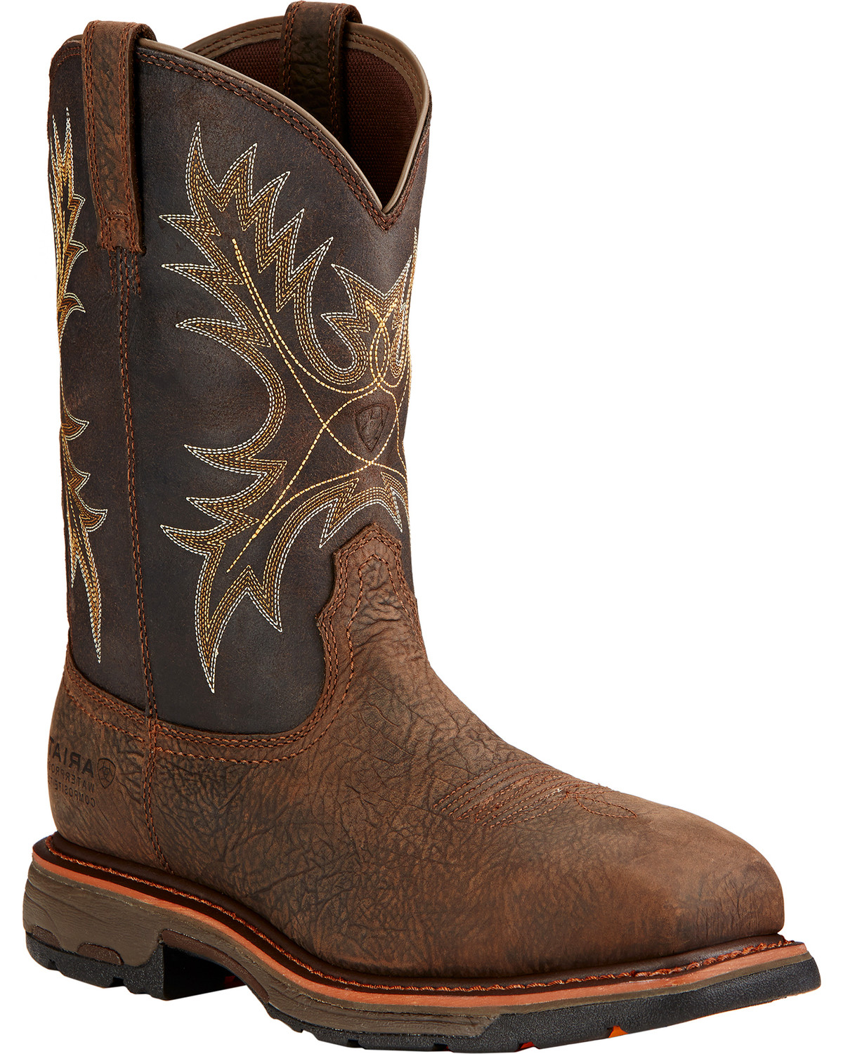 ariat men's black boots