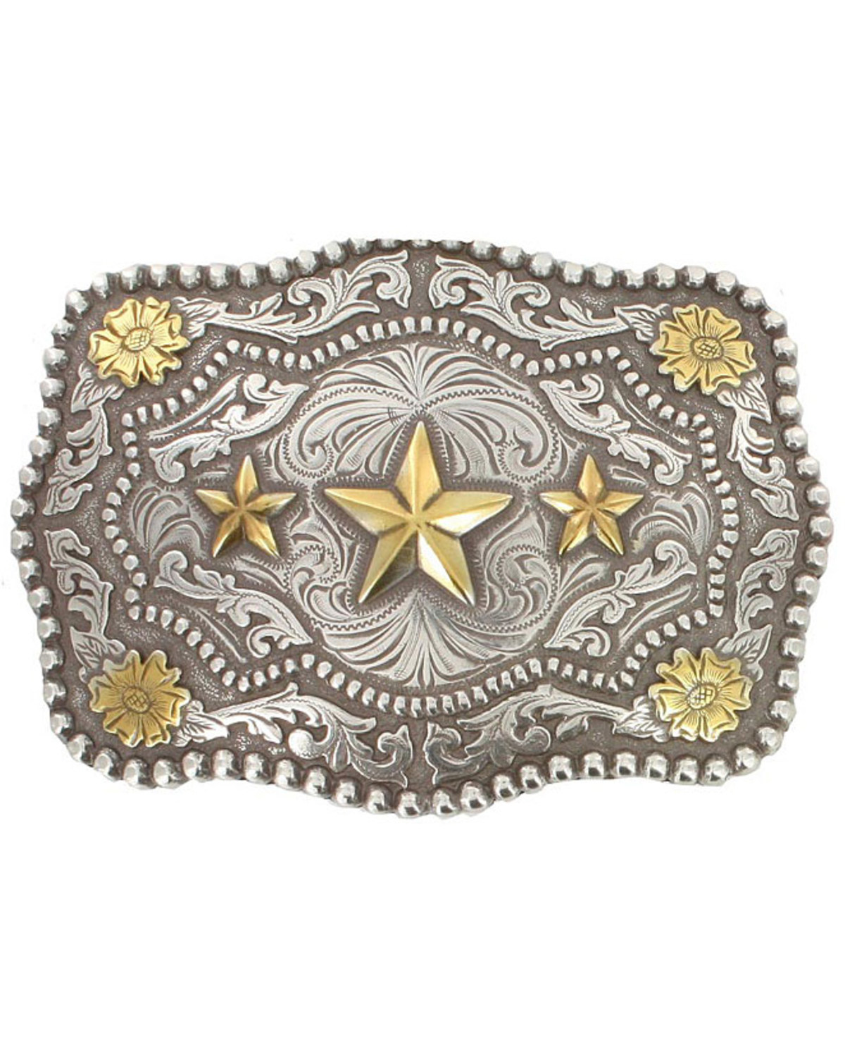 Cody James® Men's Triple Star Belt Buckle