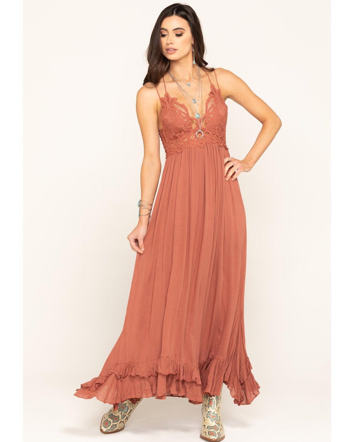 Adella Maxi Slip Dress | Boot Barn