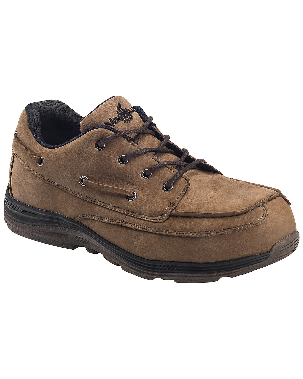 Nautilus Men S Brown Eh Carbon Nanofiber Casual Work Shoes