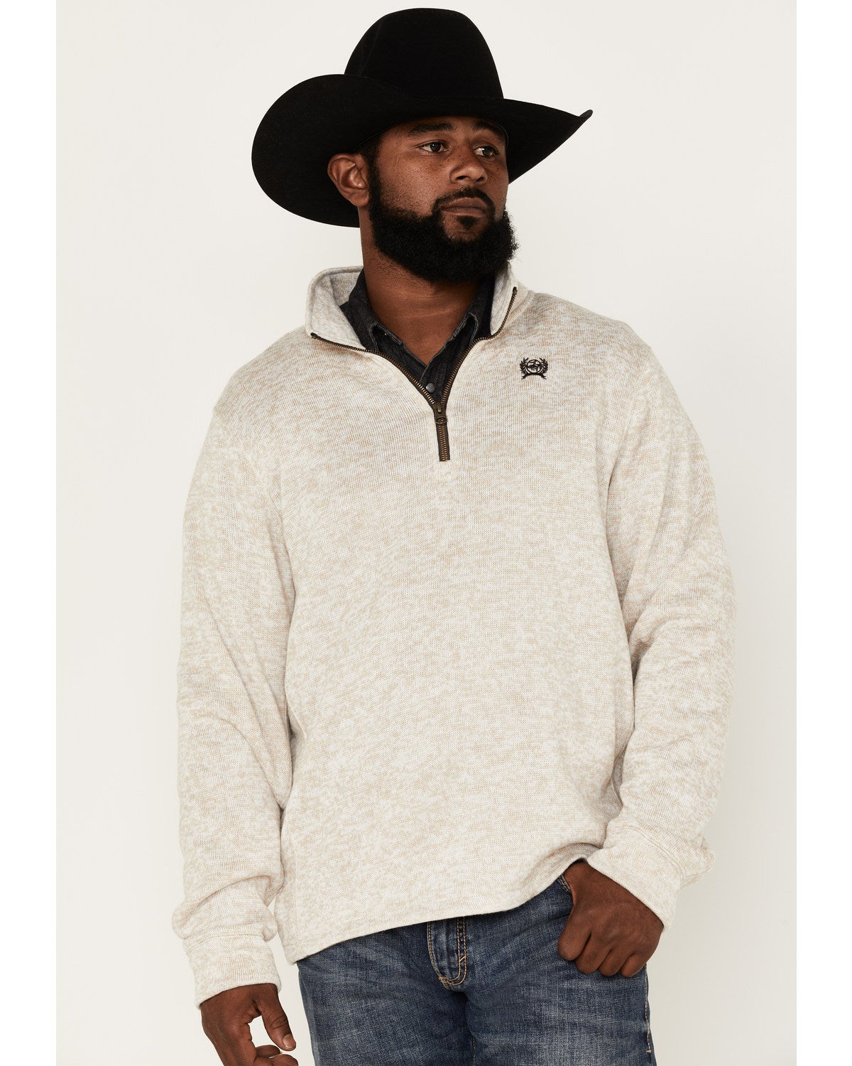 4 Zip Front Knit Pullover | Boot Barn