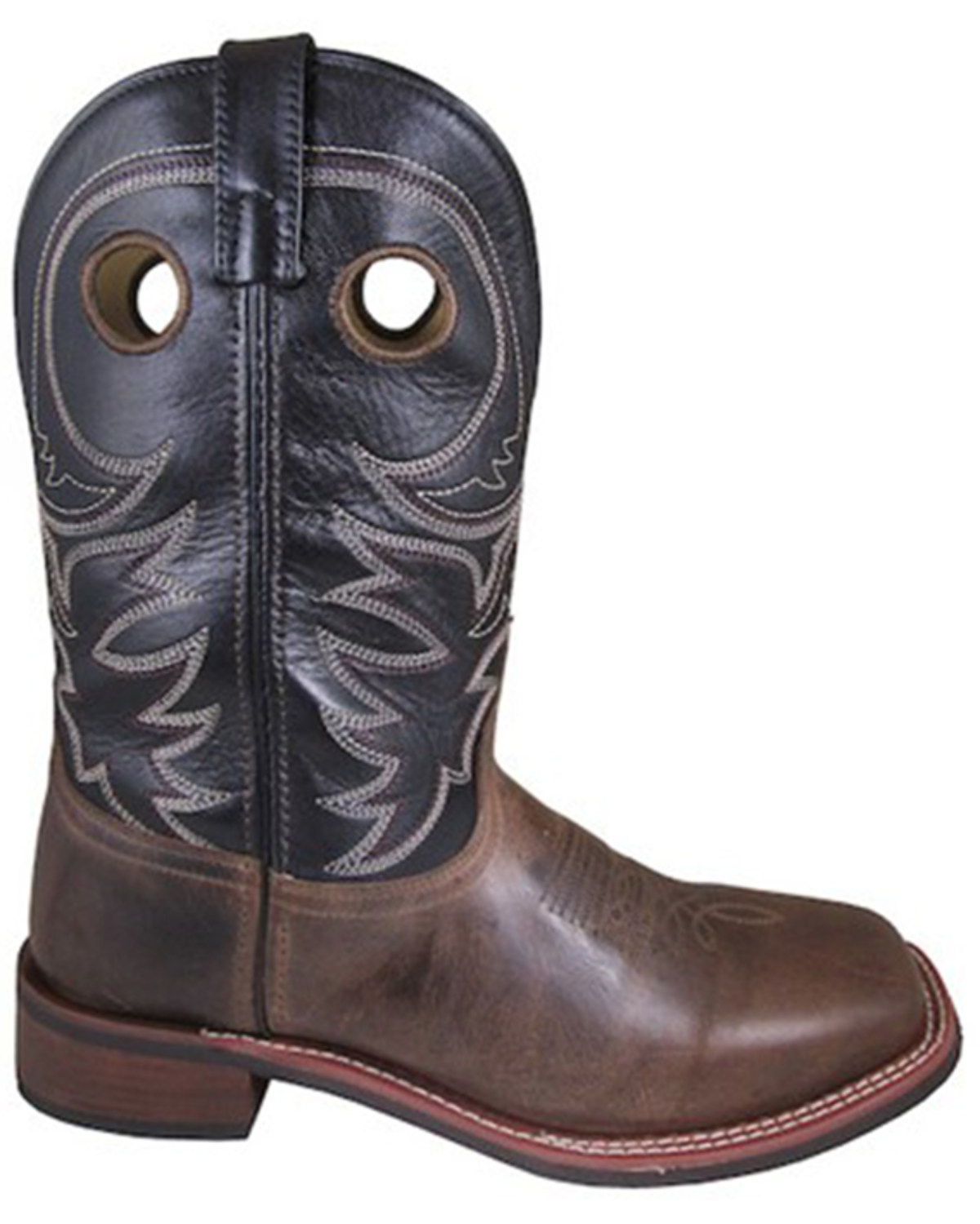 Smoky Mountain Men's Hudson Western Boots - Broad Square Toe
