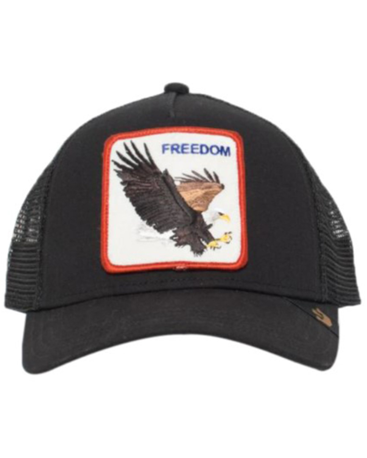 Goorin Bros Men's Freedom Eagle Patch Mesh-Back Trucker Cap