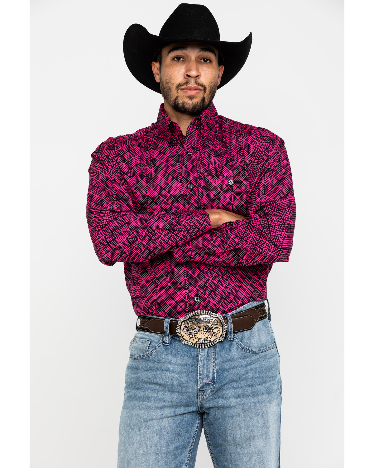 tough enough to wear pink western shirts