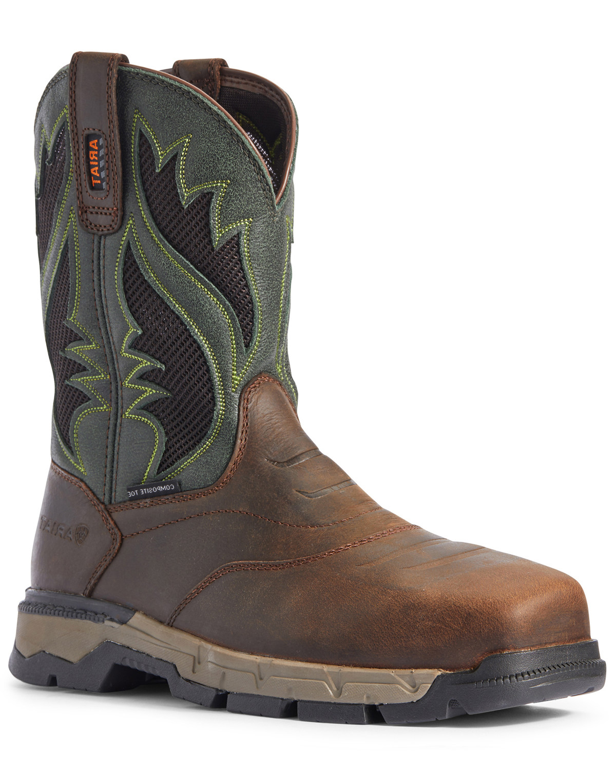 ariat rebar flex western composite toe