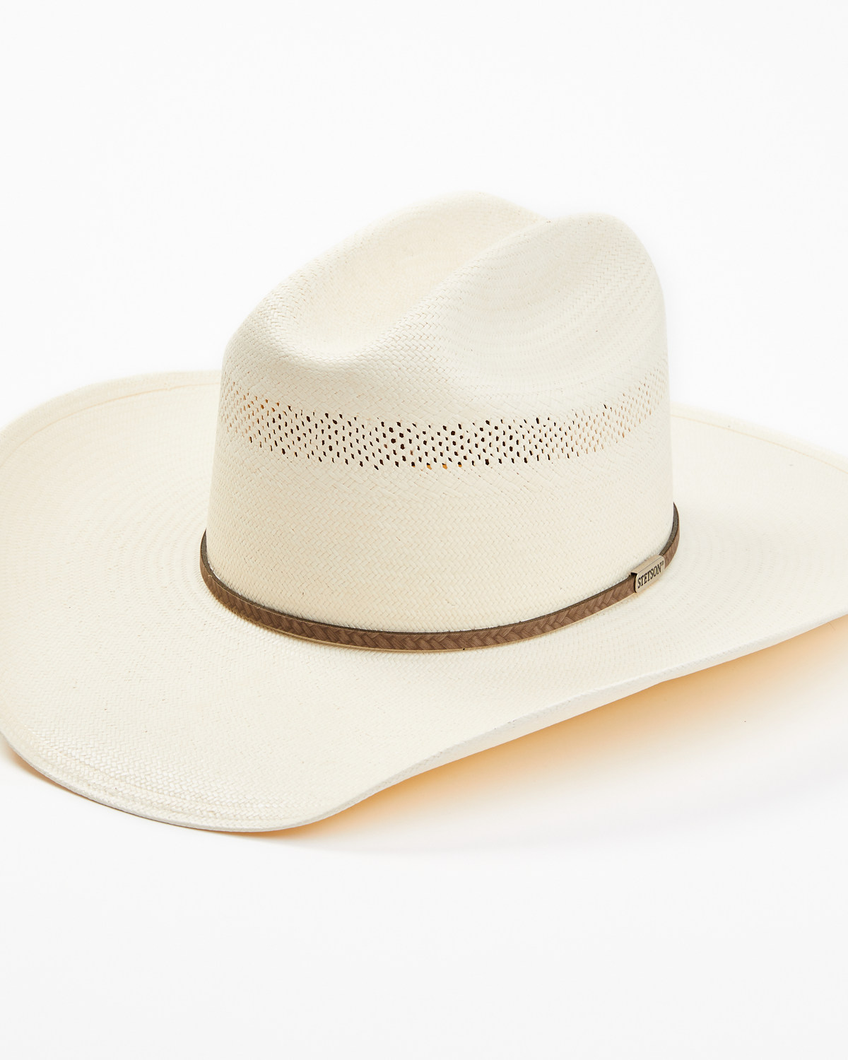 Stetson Plait 10X Straw Cowboy Hat