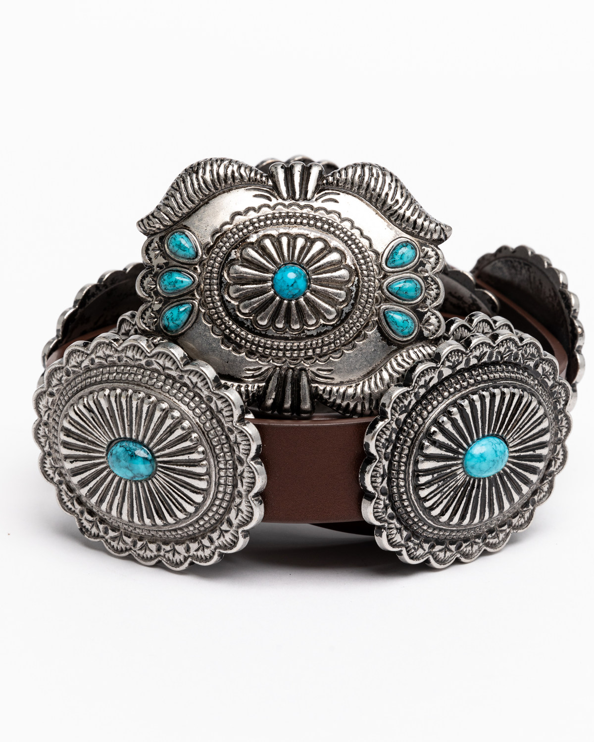 Shyanne Women's Quite The Stand Out Concho Belt