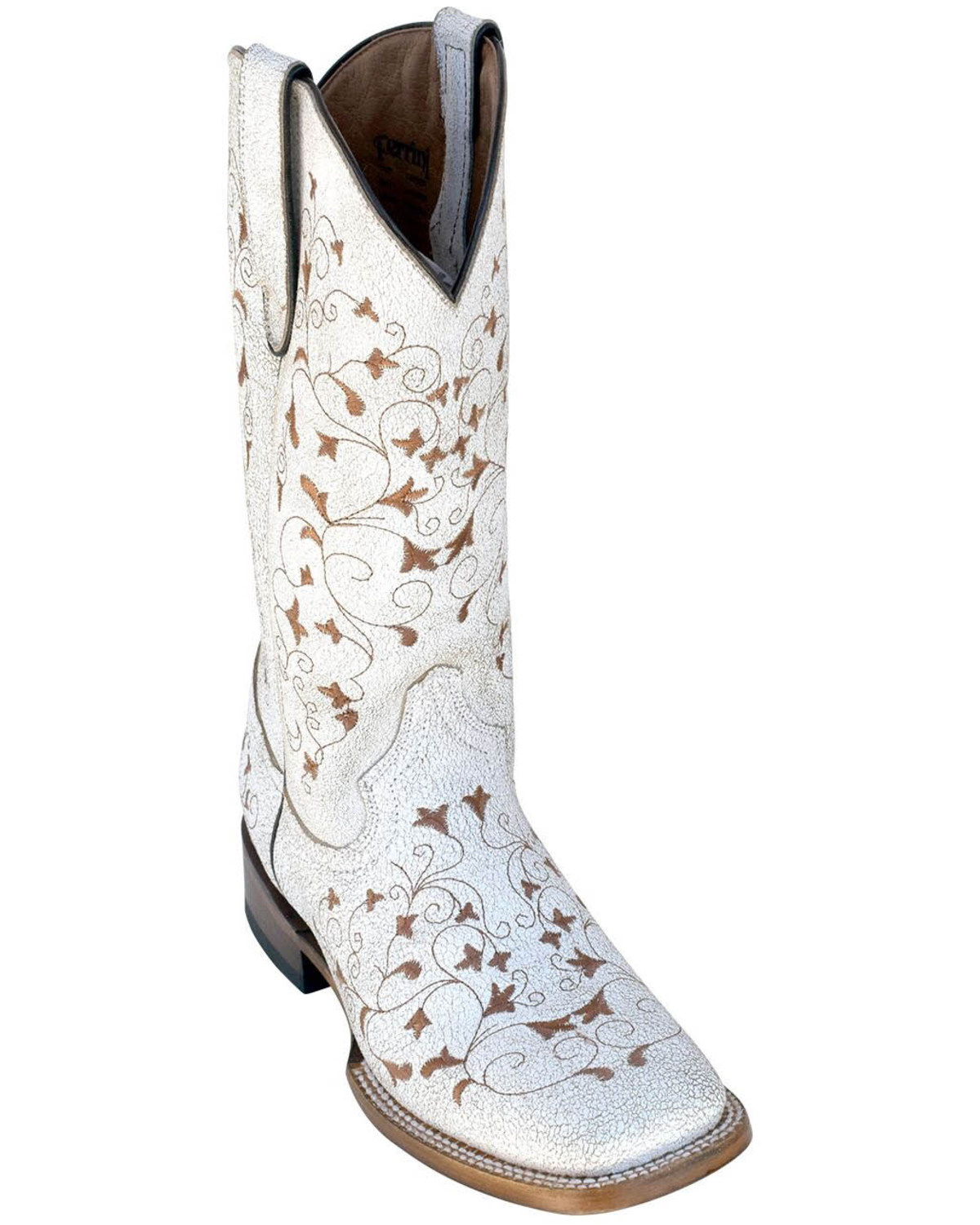 ferrini women's square toe boots
