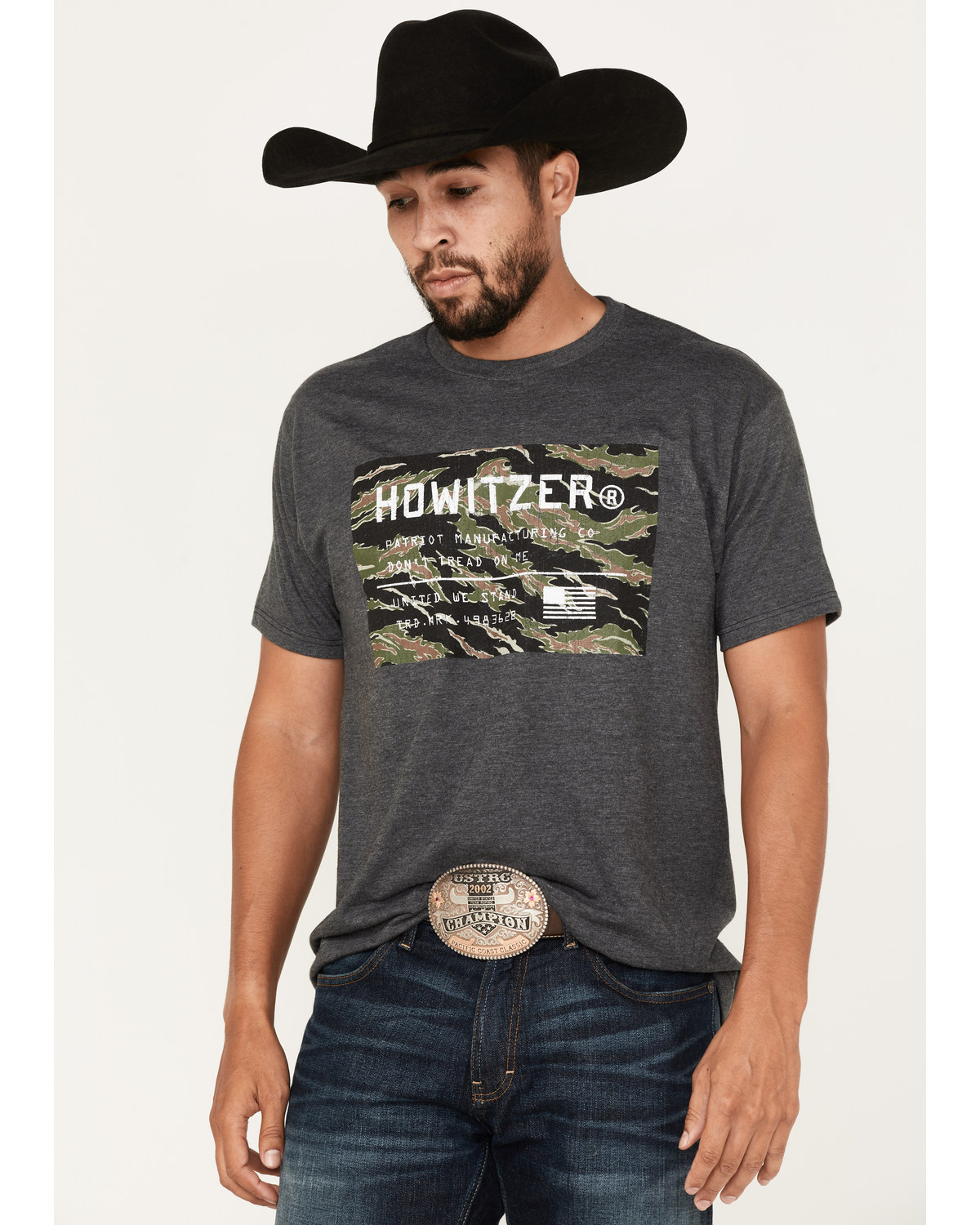 Howitzer Men's Camo Trademark T-Shirt