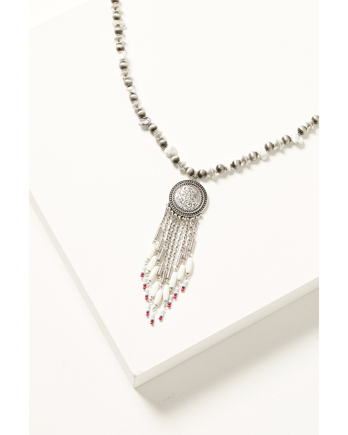 Cowgirl Confetti Women's Beaded Fringe Spice of Life Necklace