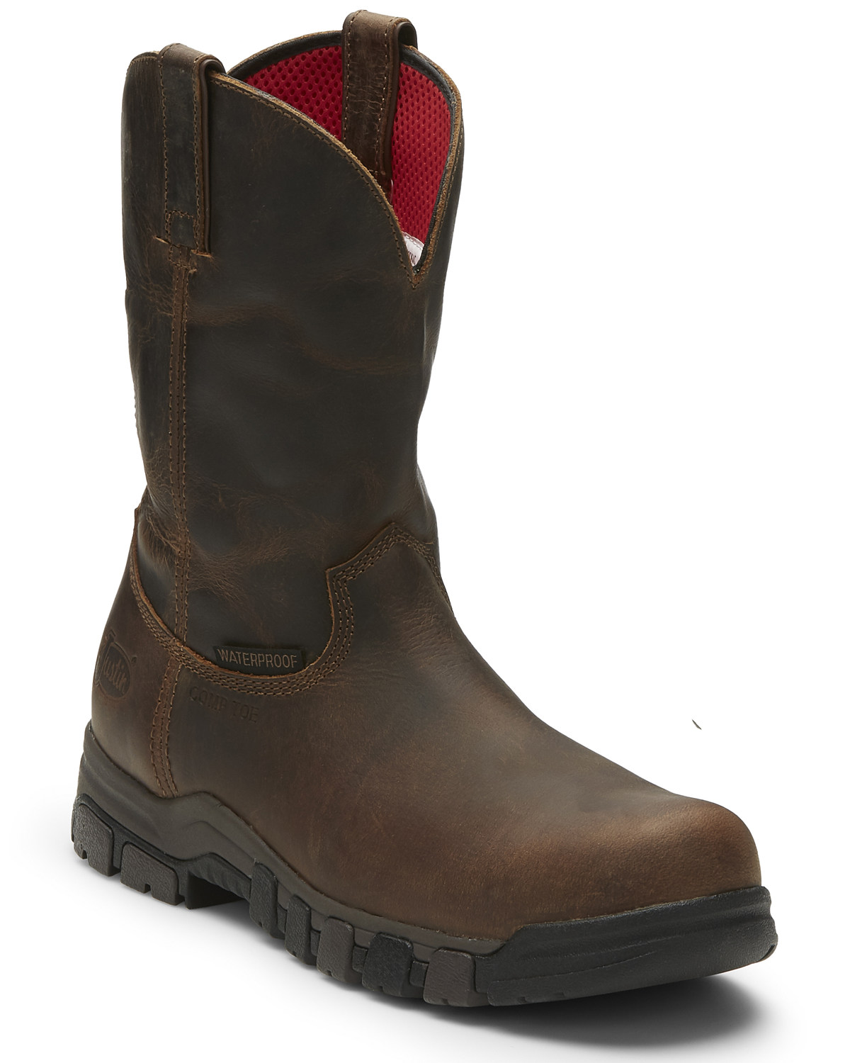 justin composite toe cowboy boots