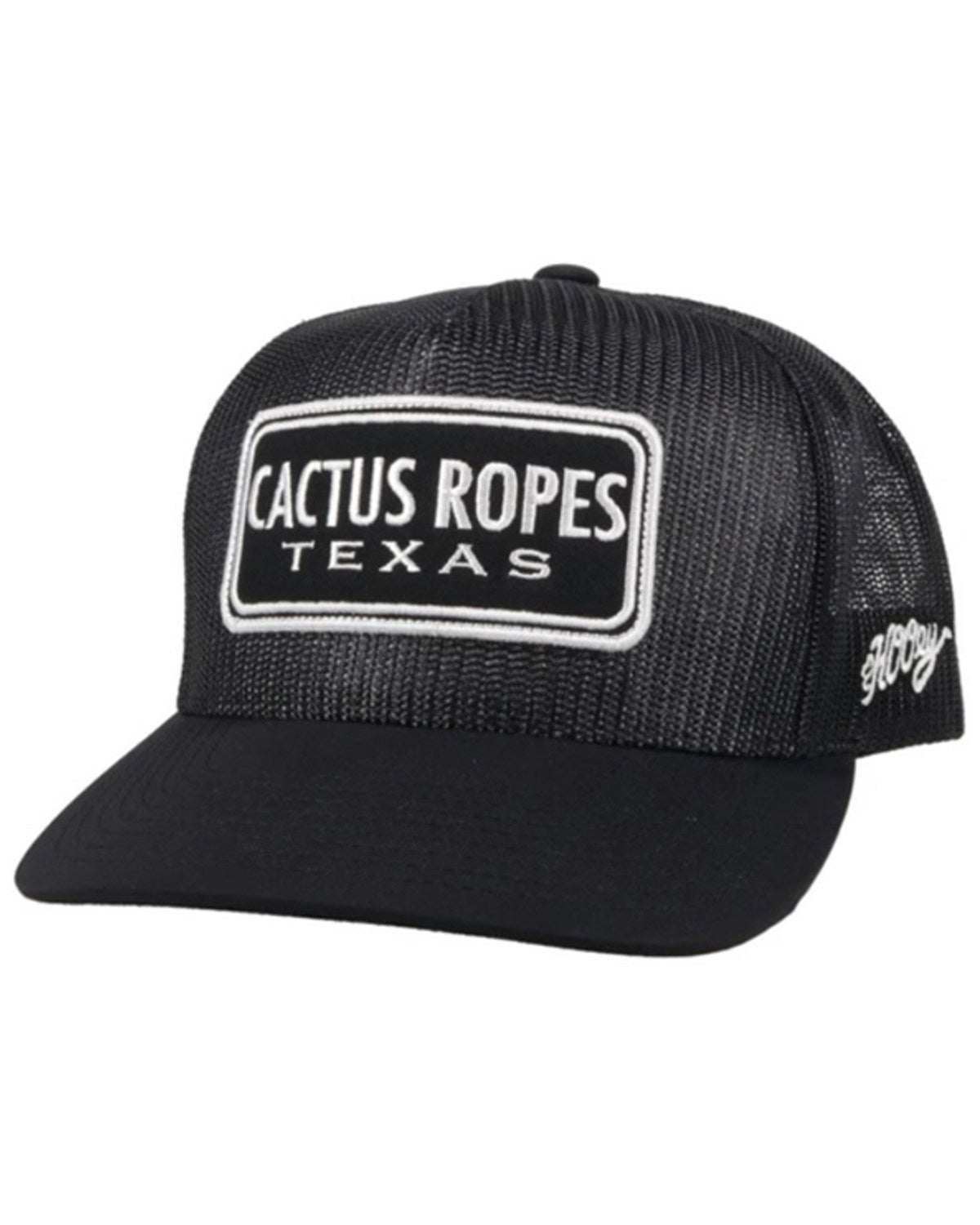 HOOey Men's Black On Block Cactus Ropes 
