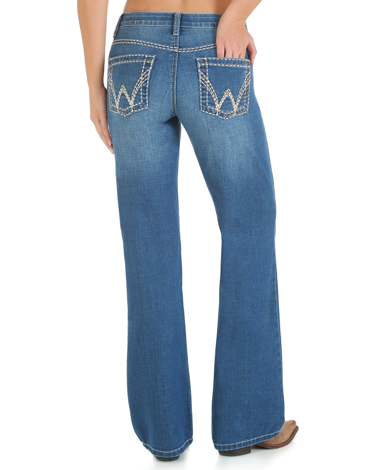 side stripe denim joggers