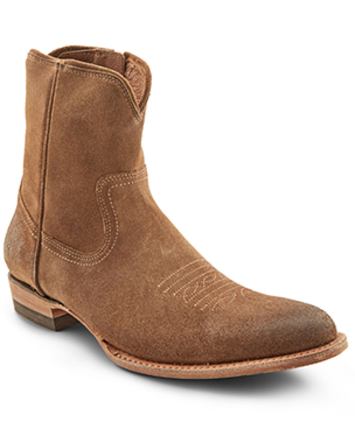 Frye Men s Austin Inside Zip Roughout Ankle Boots Medium Toe Boot Barn in Tustin CA