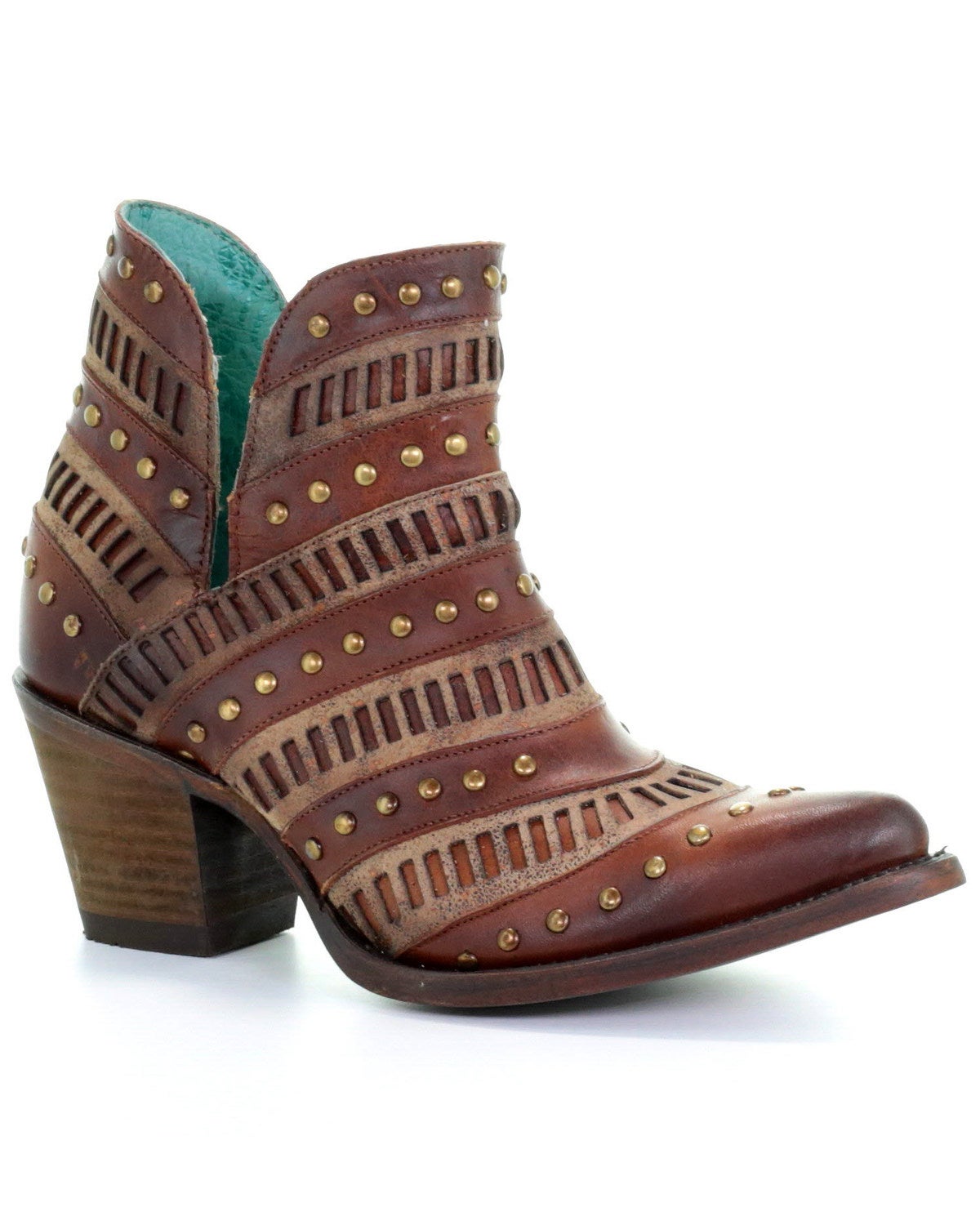 studded western booties