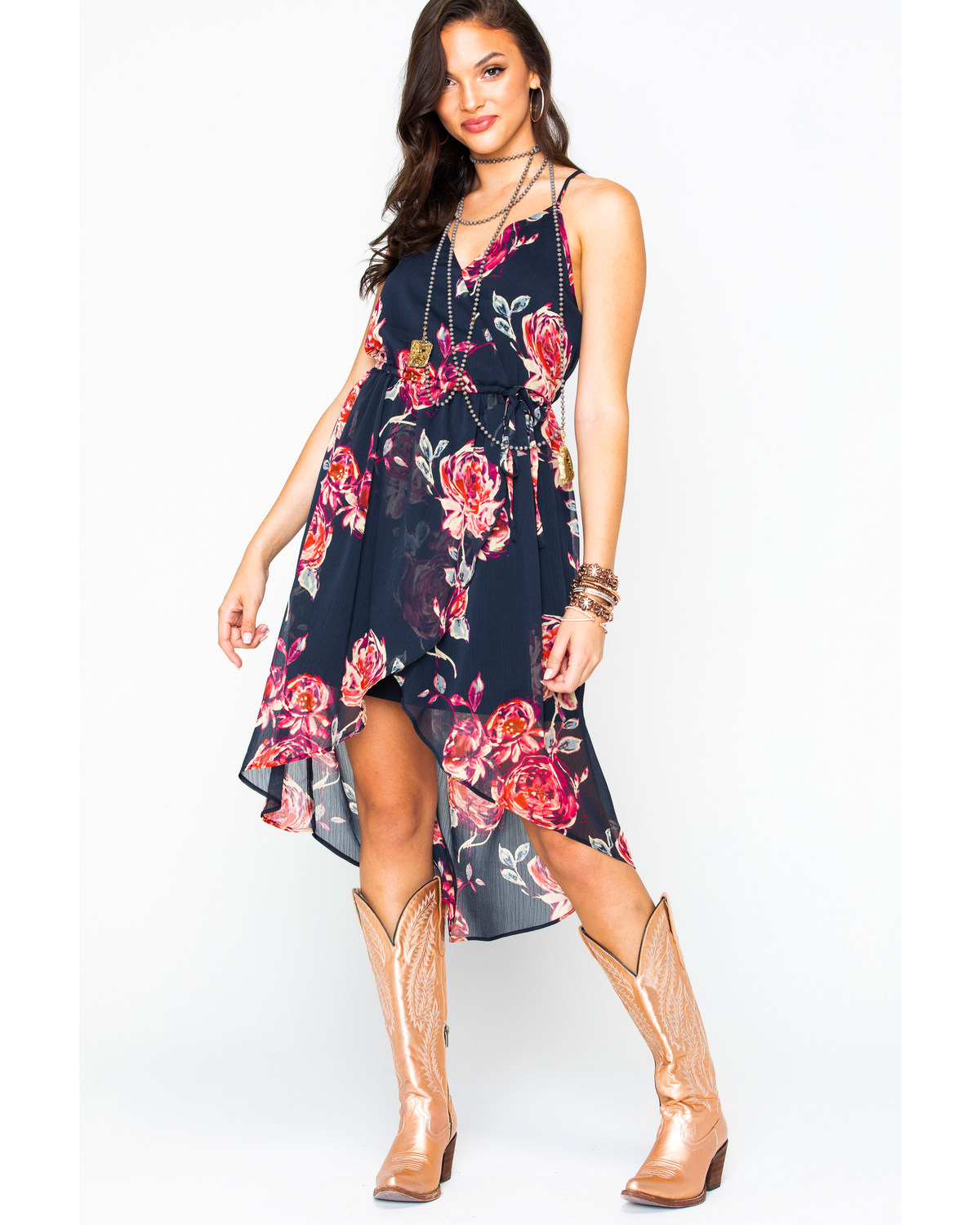 Chiffon Hi-Low Dresses