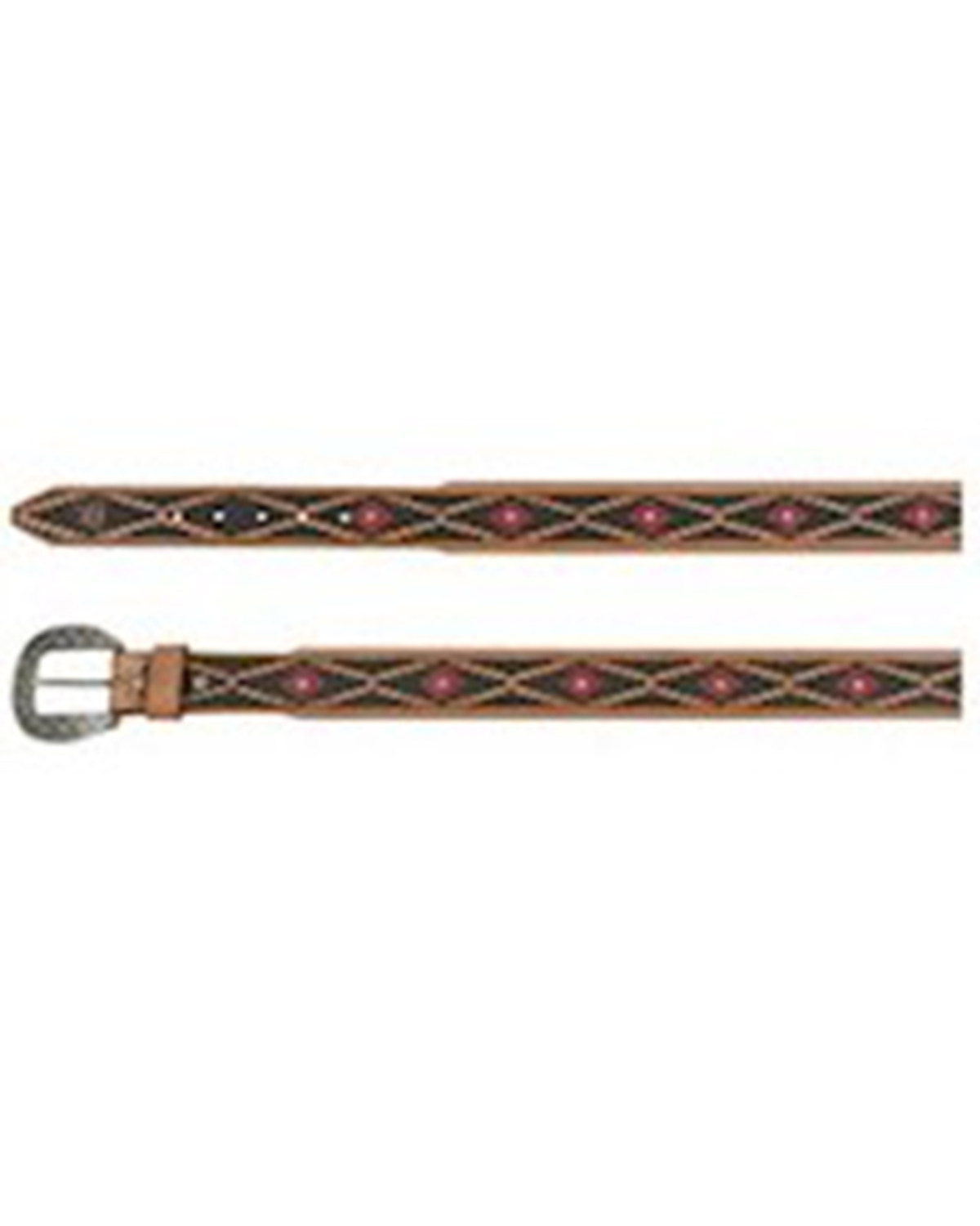 Red Dirt Hat Co Men's Tapered Tooled Belt