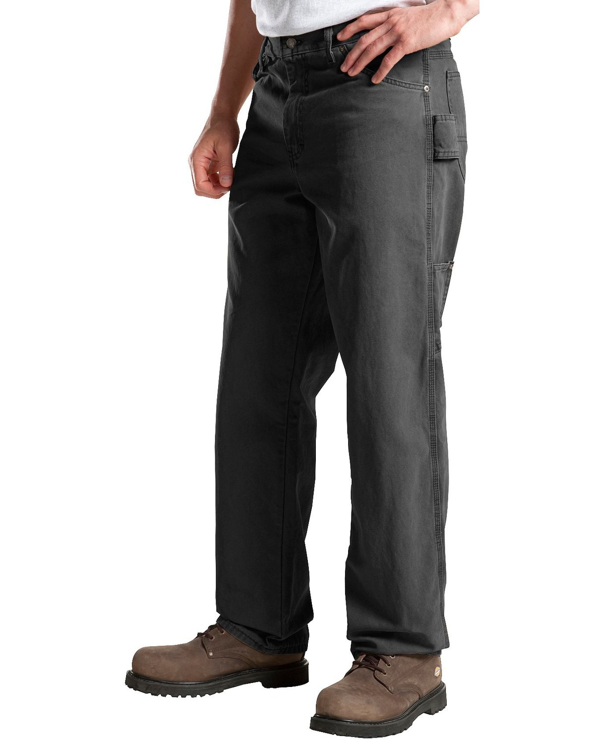 Dickies Men's Relaxed Fit Sanded Duck Carpenter Jeans