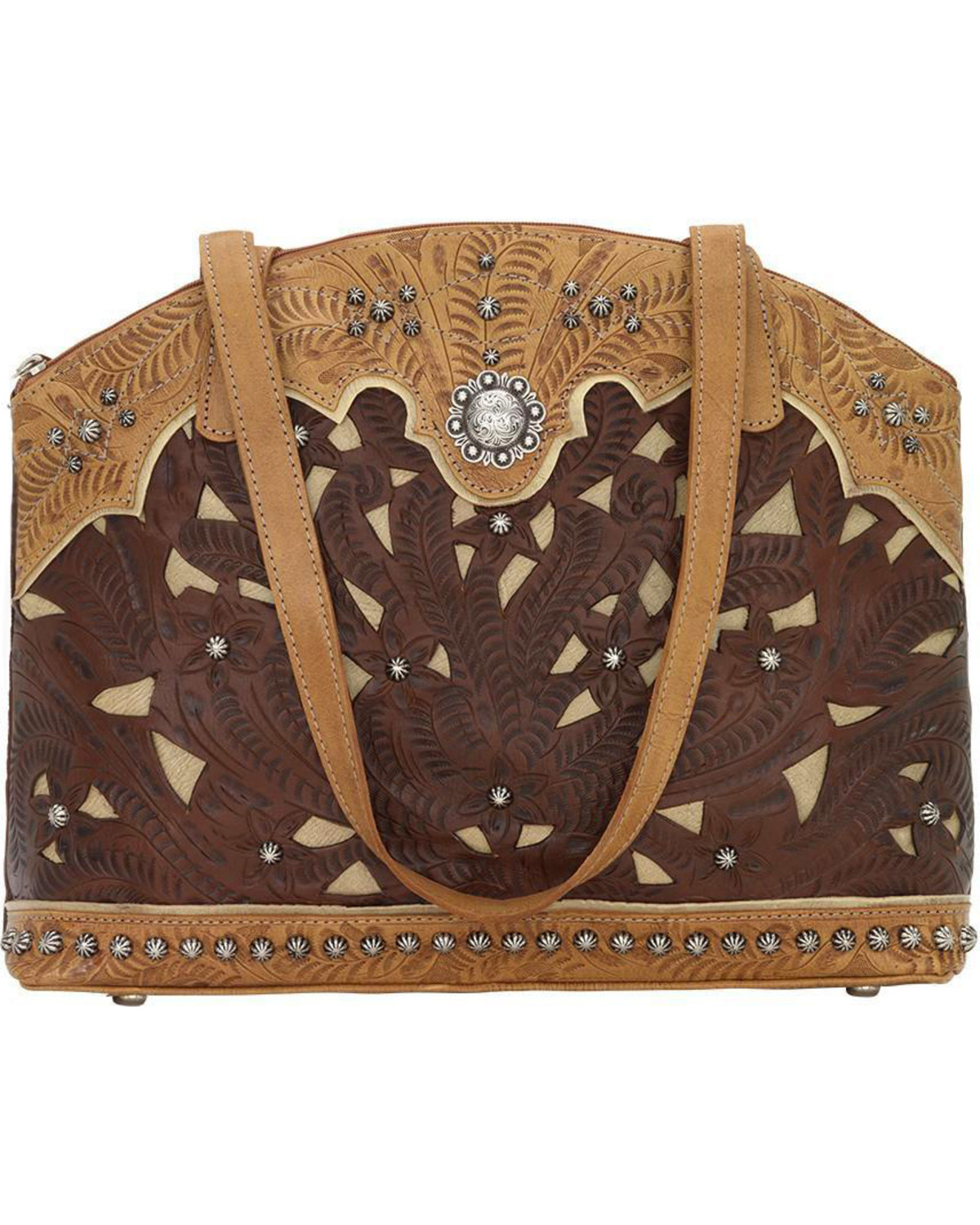 American West Women's Annie's Concealed Carry Half Moon Purse