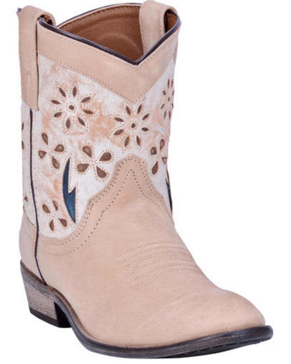 tan western booties
