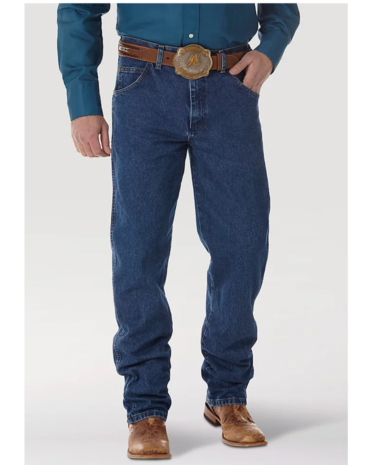 Wrangler Men's Pro Rodeo Competition Cowboy Cut Relaxed Fit Jeans