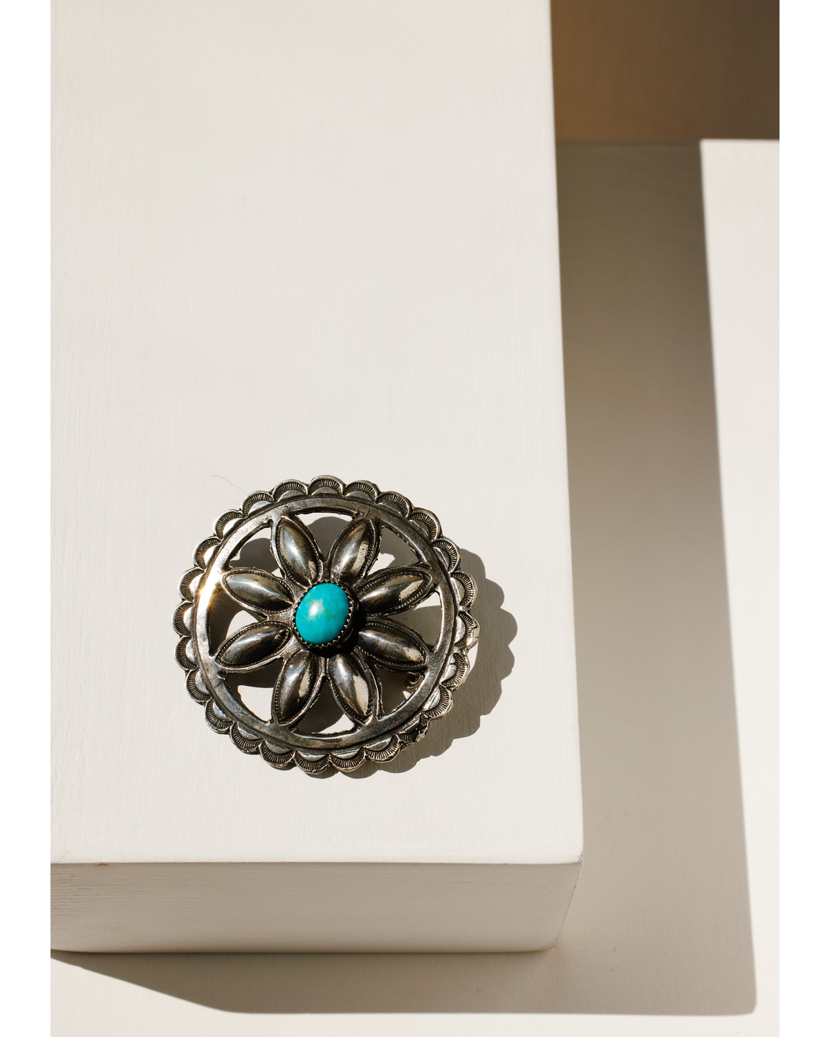 Broken Arrow Jewelry Women's Cactus Flower Brooch