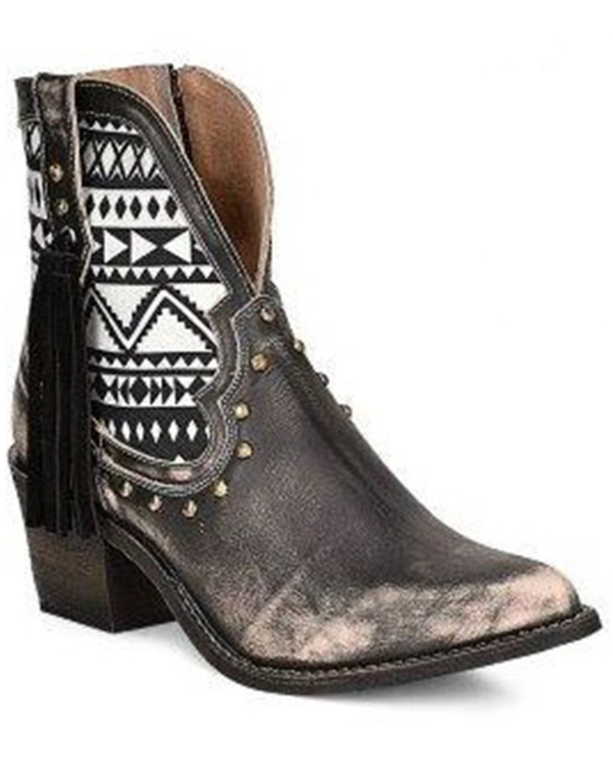 Circle G Women's LD Booties - Round Toe