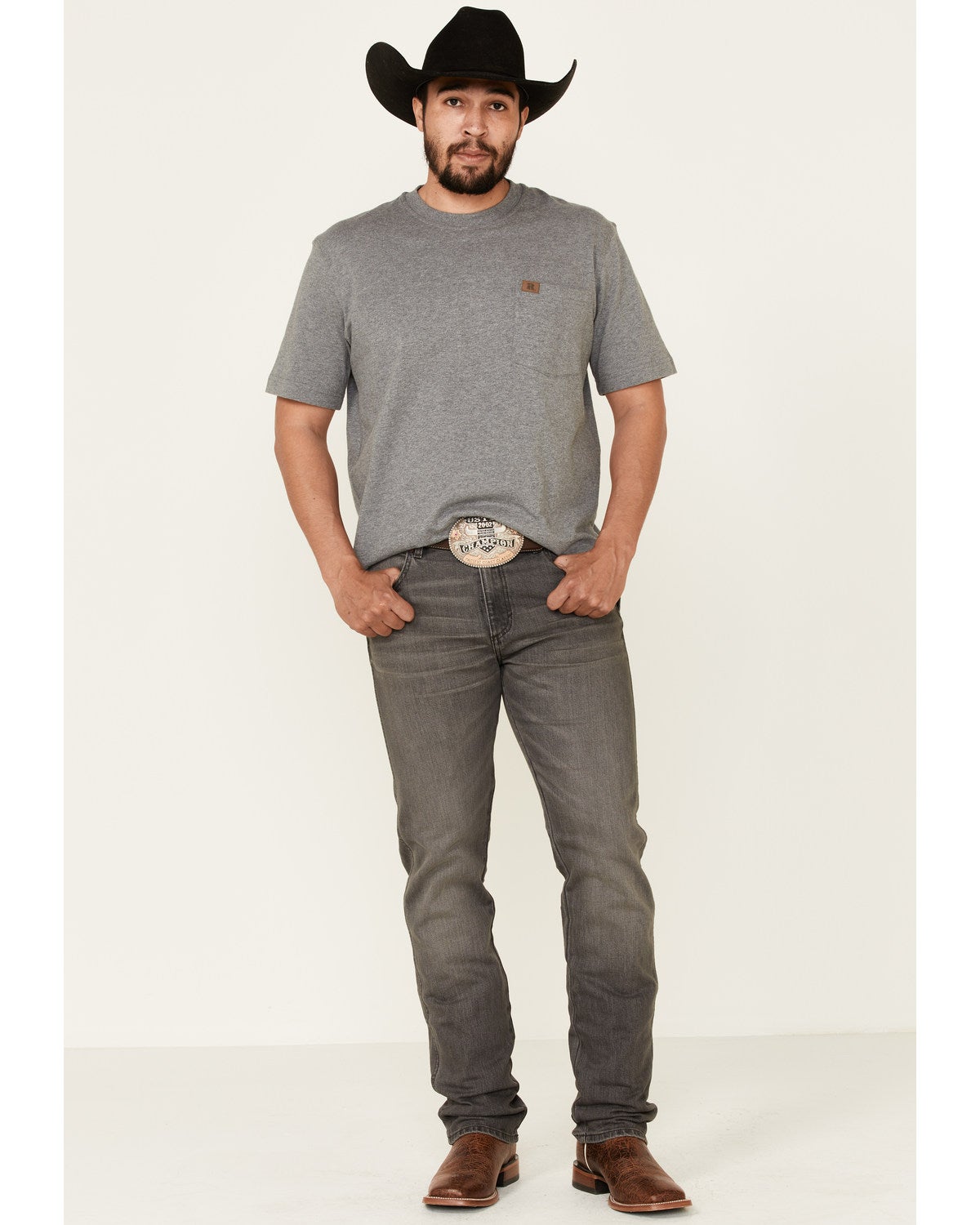 Wrangler Retro Men's Grey Woodburn 