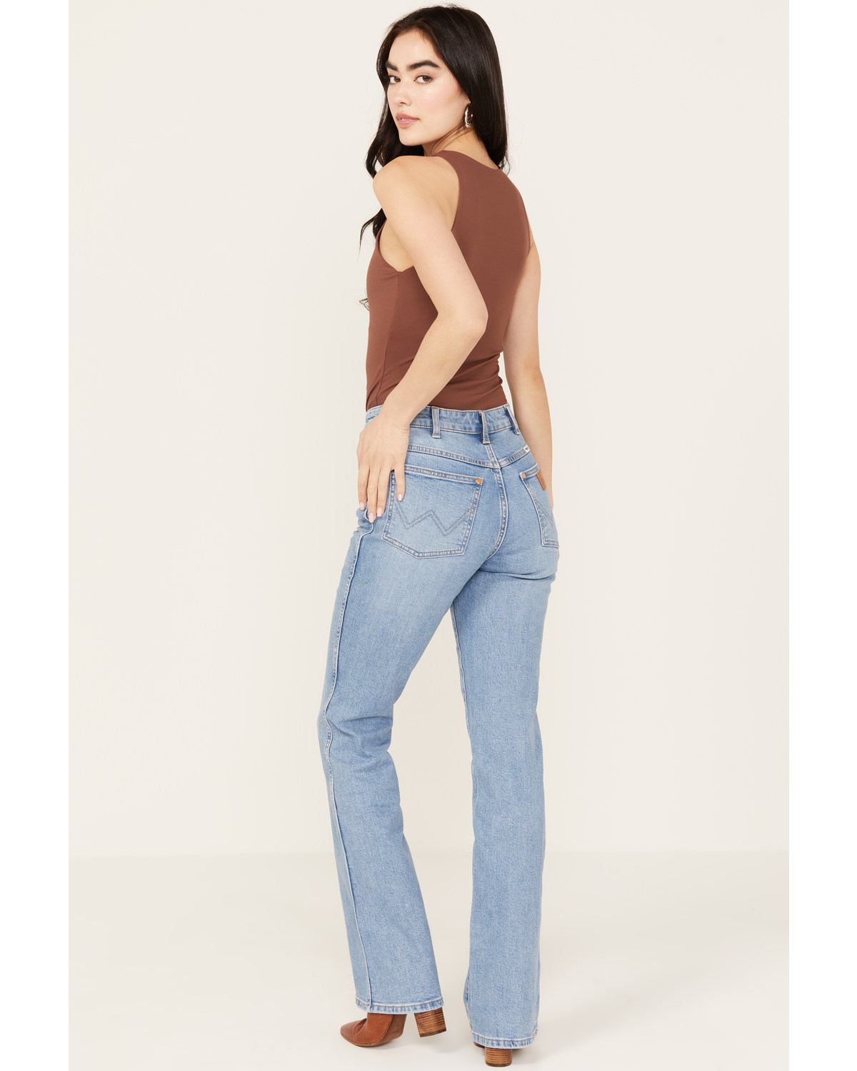 Wrangler Women s Light Wash High Rise Westward Zelda Bootcut Denim Jeans Boot Barn in Tustin CA The Market Place
