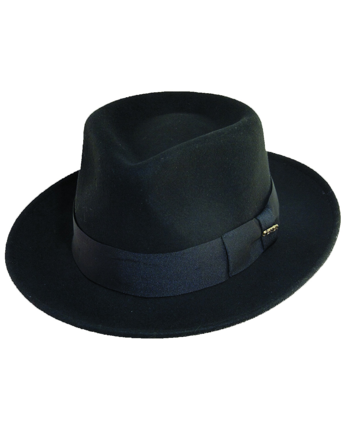 Black wool felt hat clearance